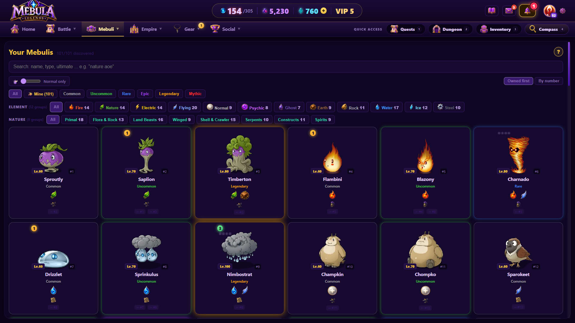 Screenshot for Mebula Legends