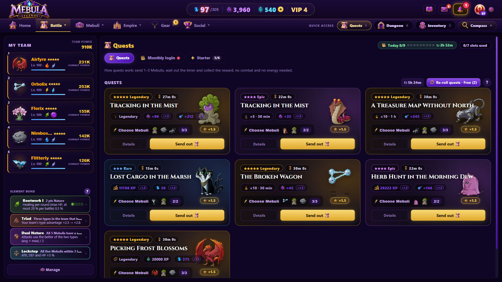 Screenshot for Mebula Legends