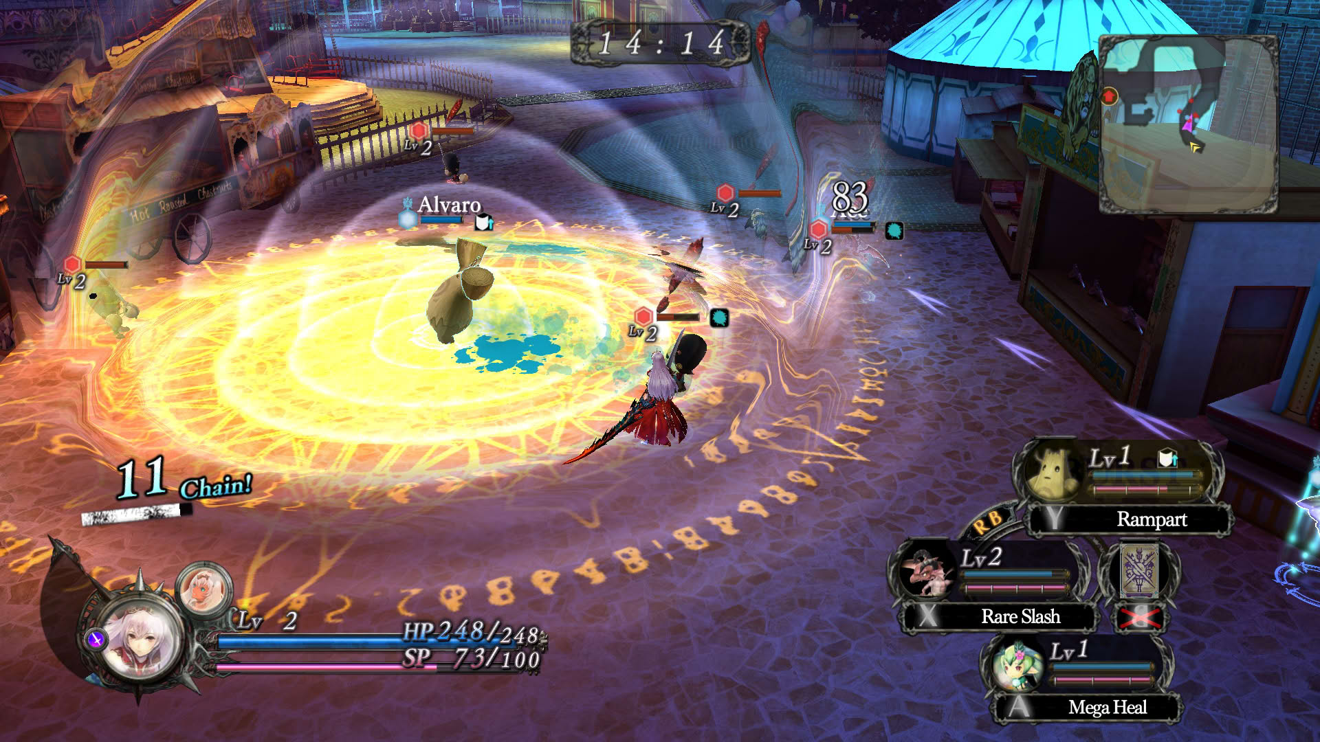 Screenshot for Nights of Azure