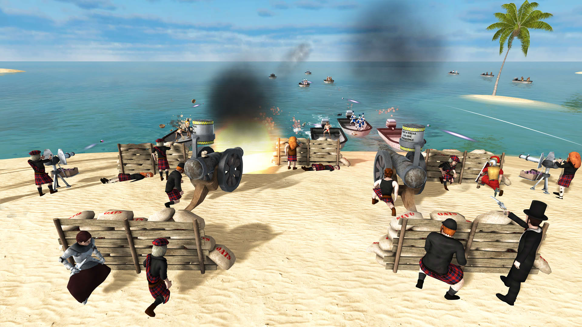 Screenshot for Defend the Highlands: World Tour