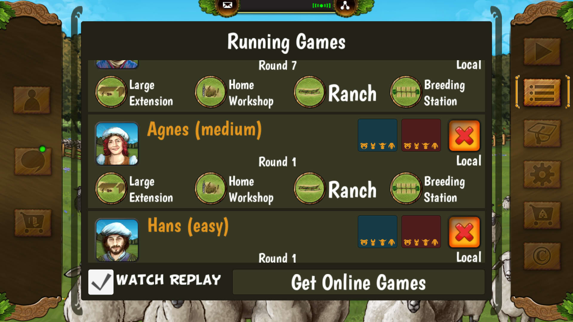 Screenshot for Agricola: All Creatures Big and Small