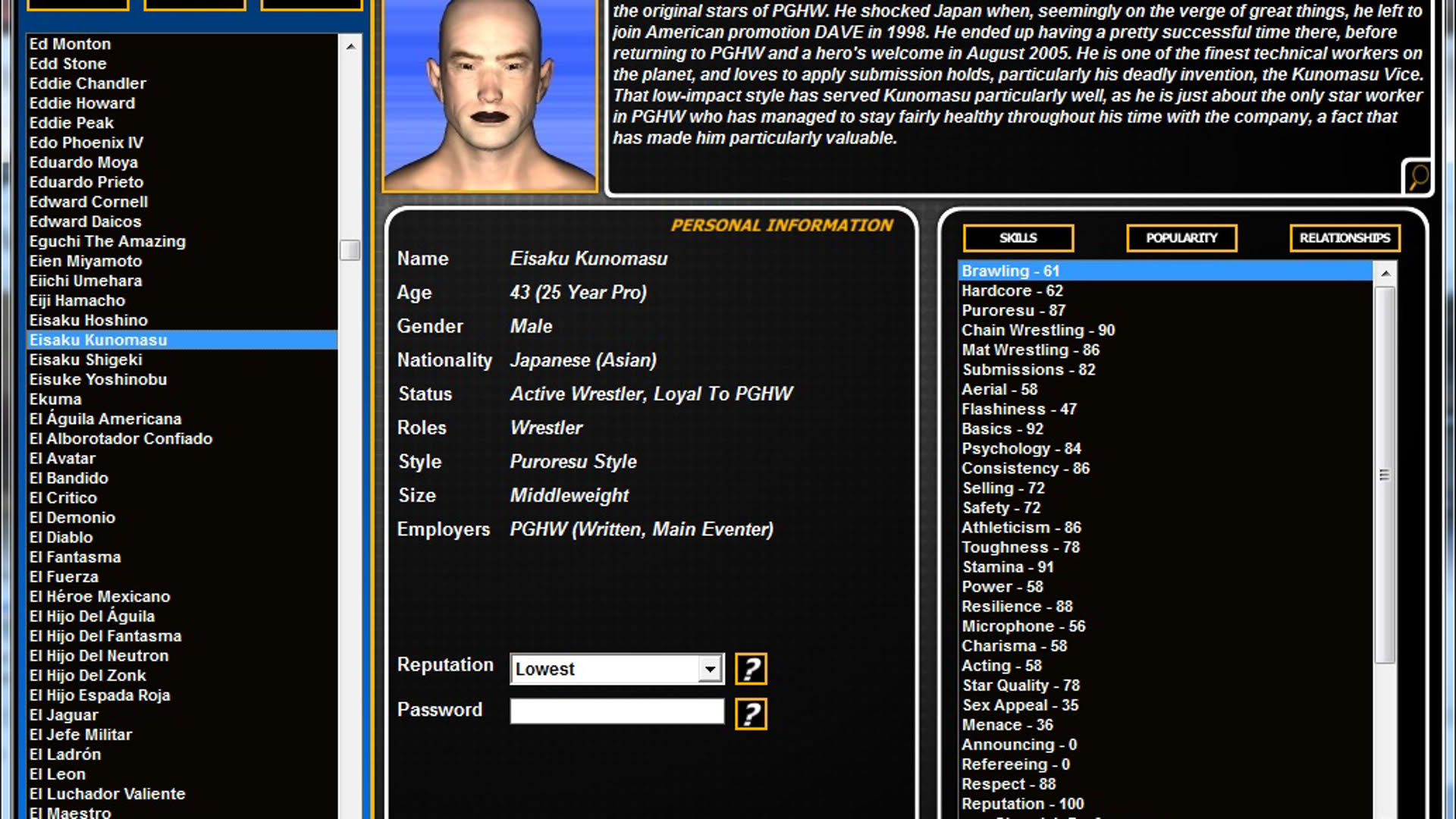 Screenshot for Total Extreme Wrestling 2013