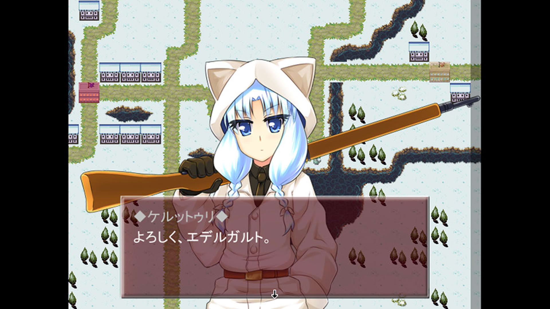 Screenshot for Hebereke!: March! Red Army Girls' Brigade