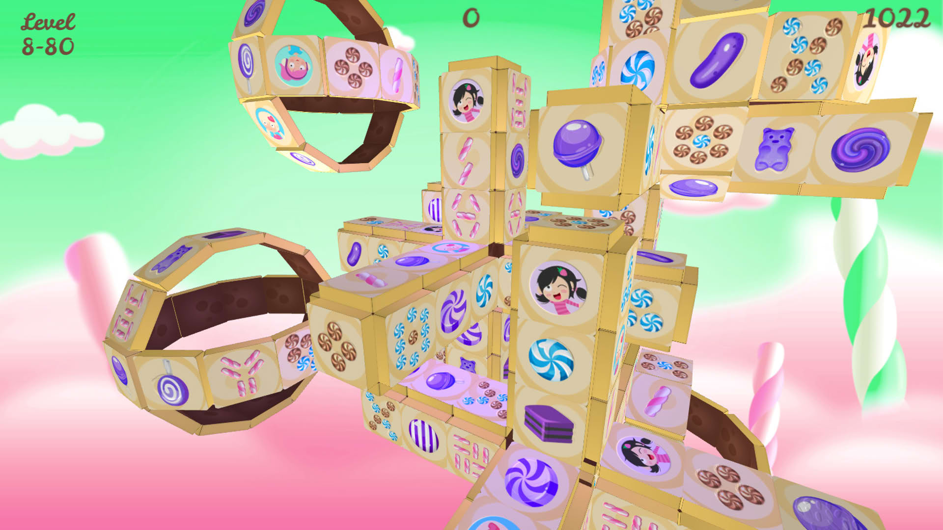 Screenshot for Sweet Candy Mahjong