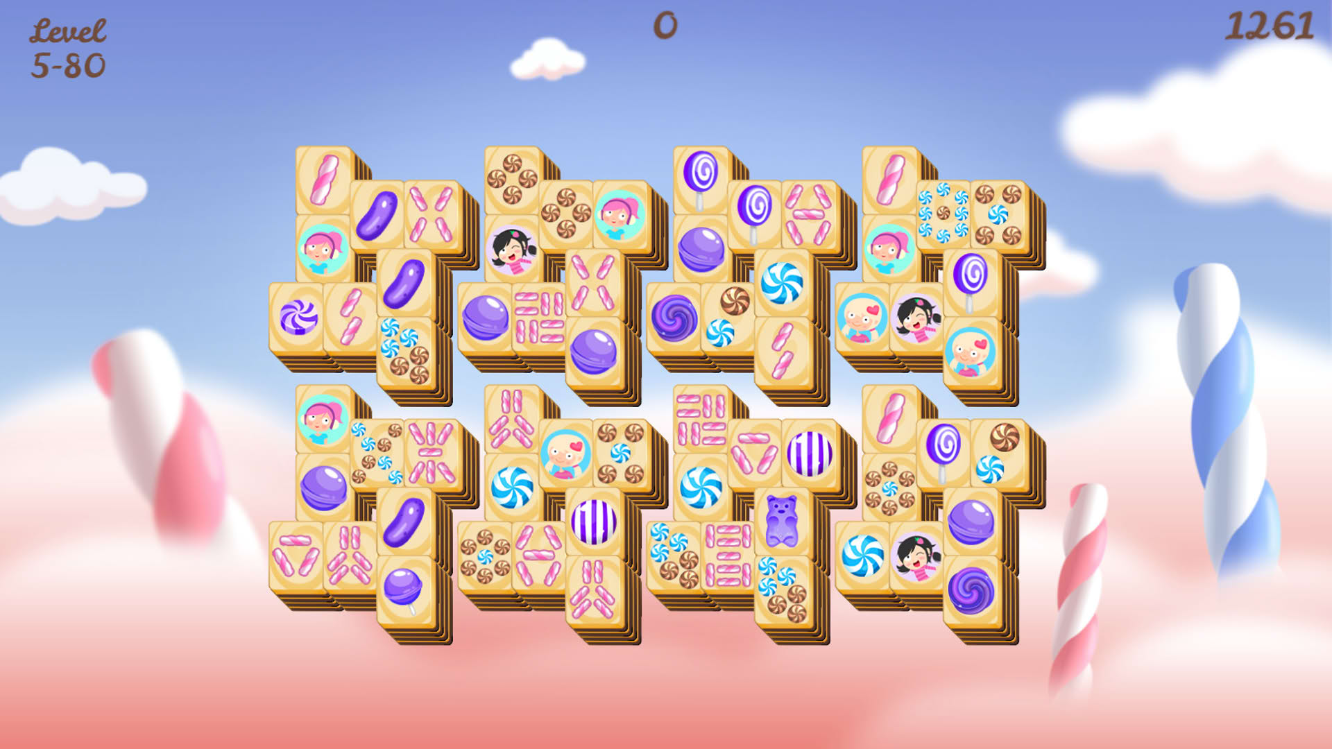 Screenshot for Sweet Candy Mahjong