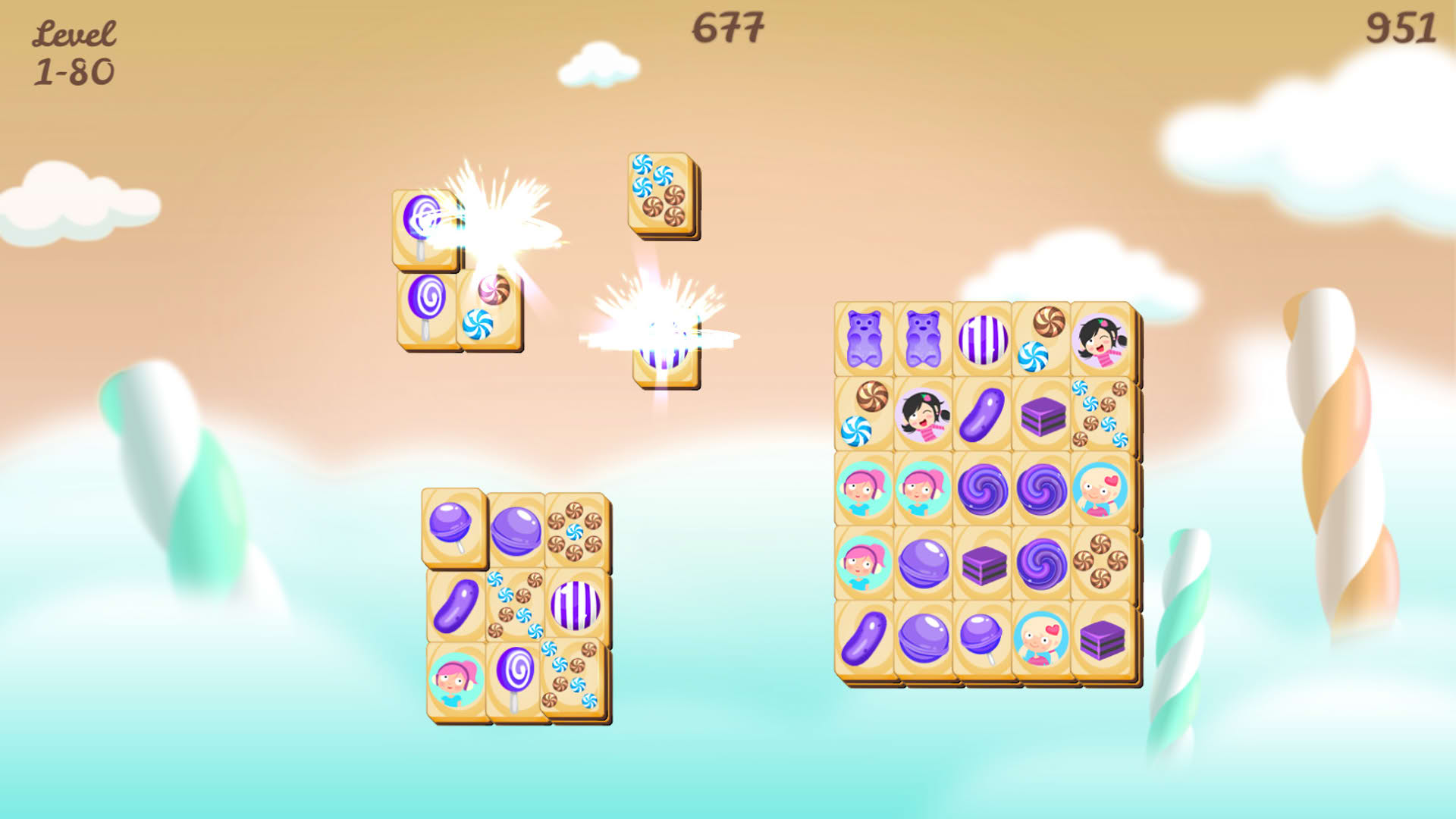 Screenshot for Sweet Candy Mahjong
