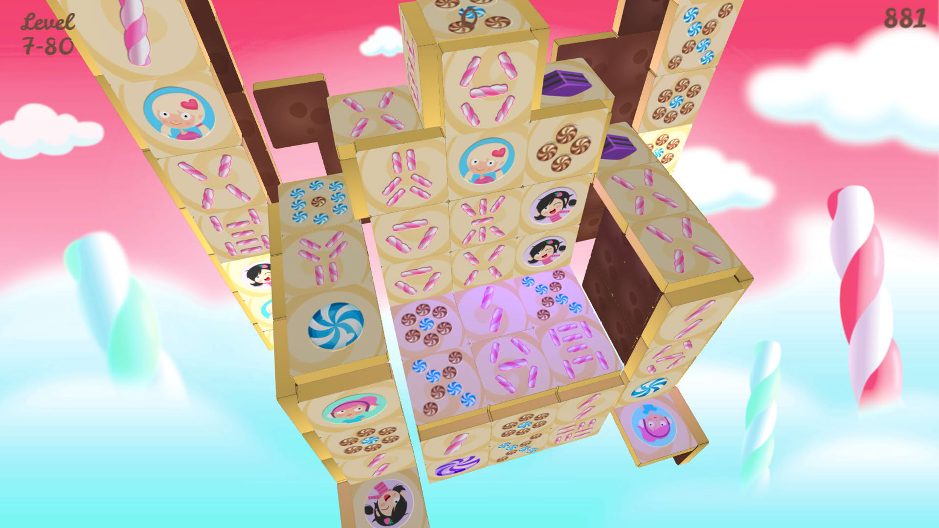 Screenshot for Sweet Candy Mahjong