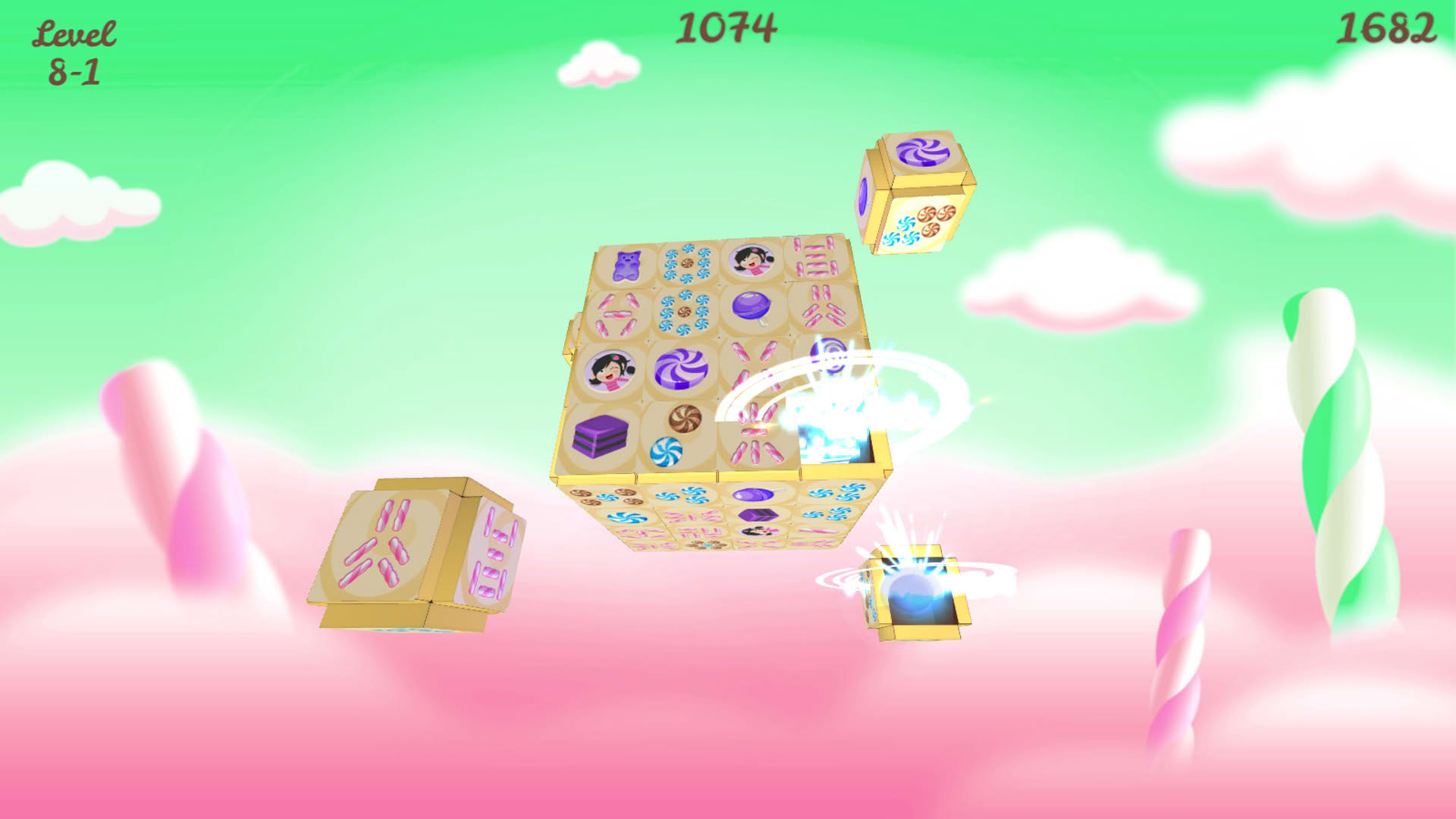 Screenshot for Sweet Candy Mahjong