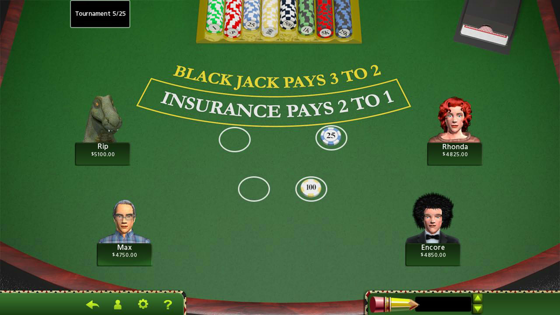 Screenshot for Hoyle Official Casino Games