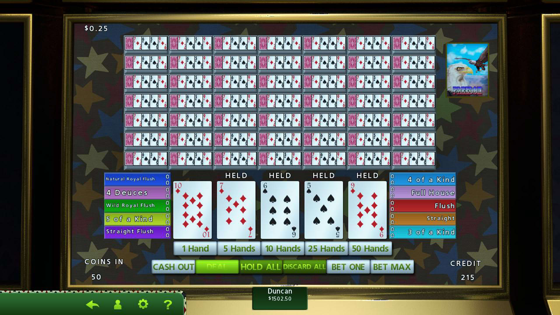 Screenshot for Hoyle Official Casino Games