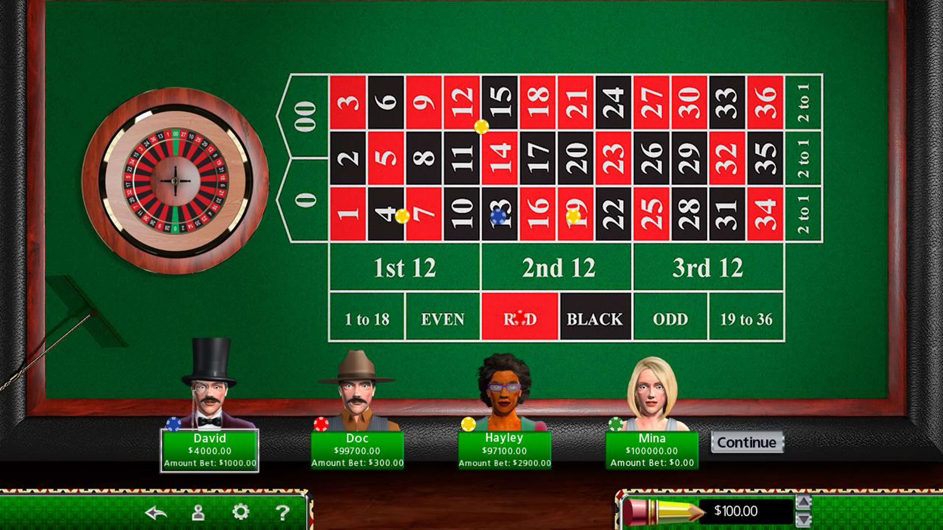 Screenshot for Hoyle Official Casino Games