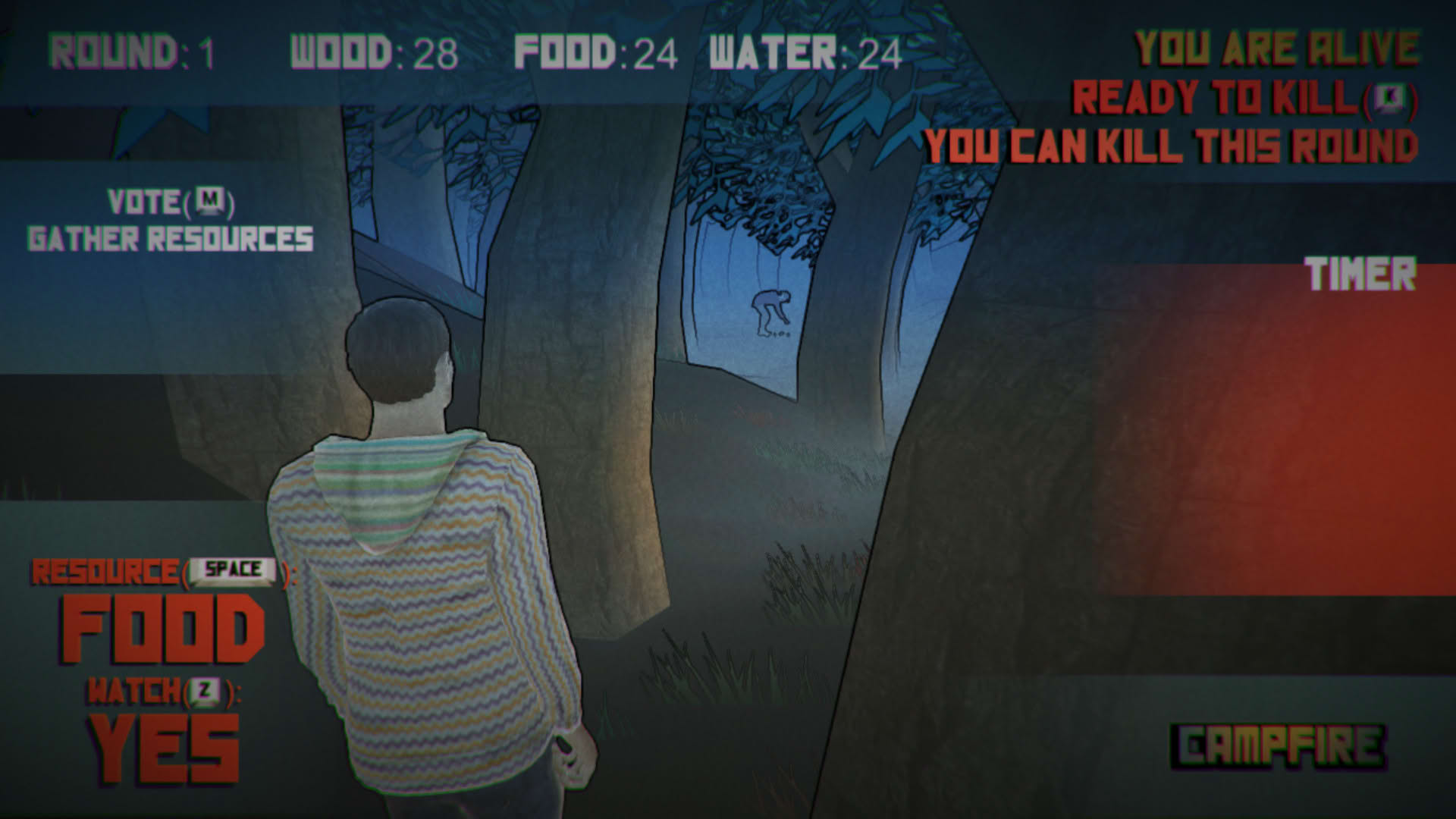 Screenshot for Campfire: One of Us Is the Killer
