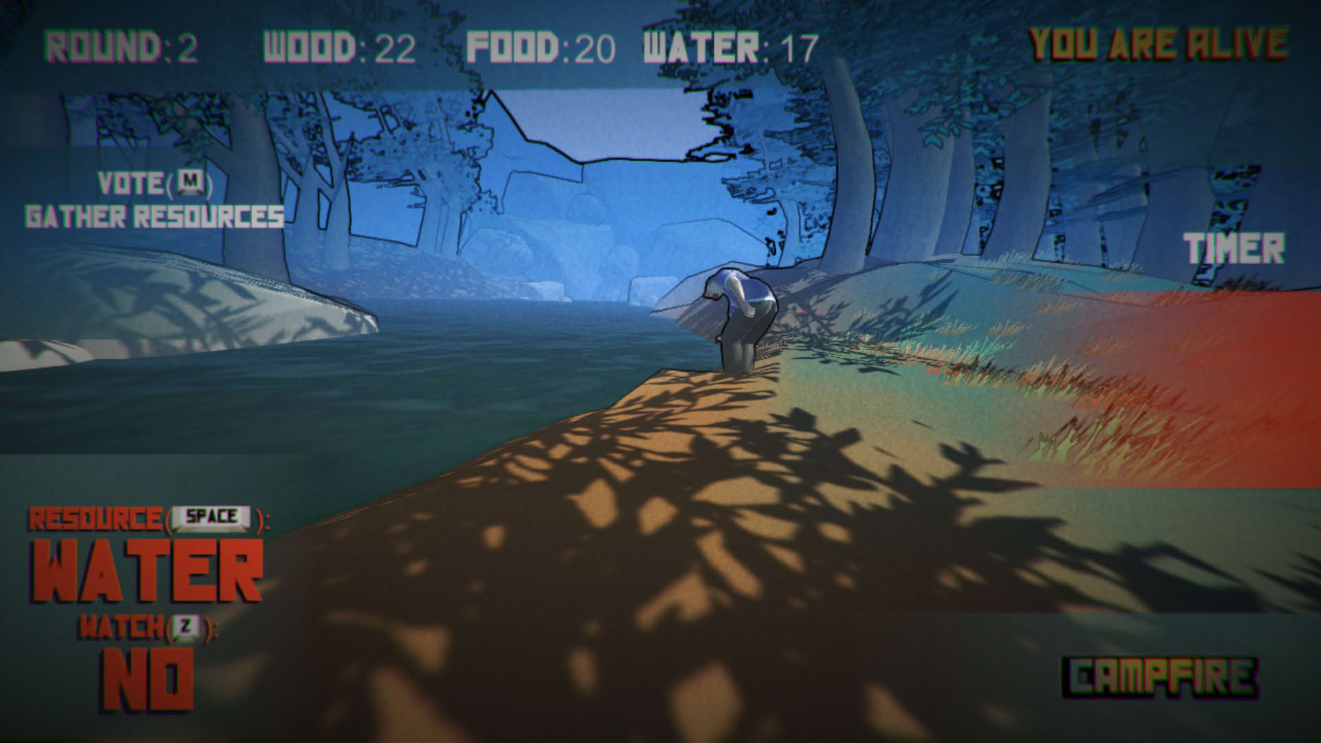 Screenshot for Campfire: One of Us Is the Killer