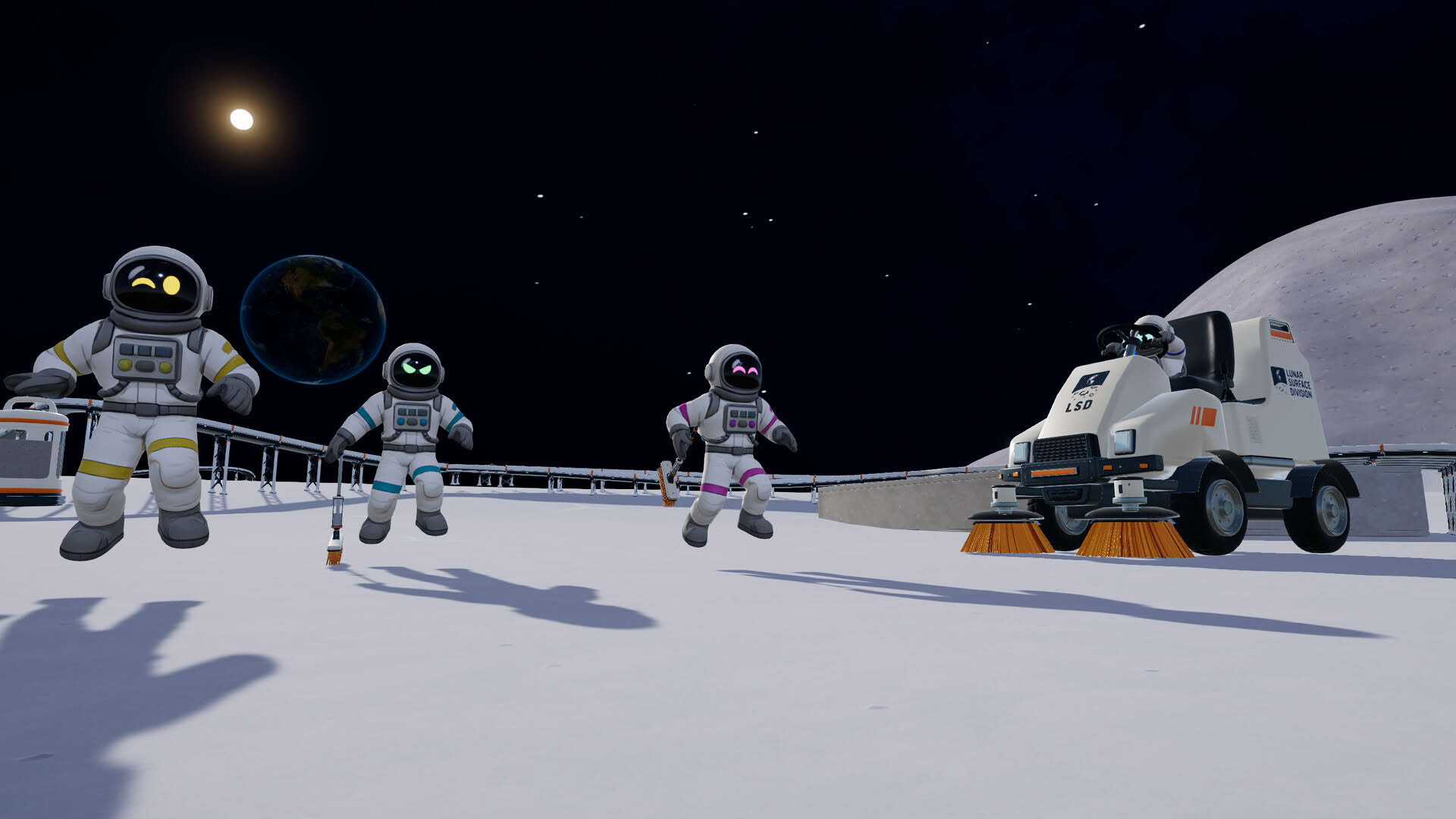 Screenshot for Moon Sweepers