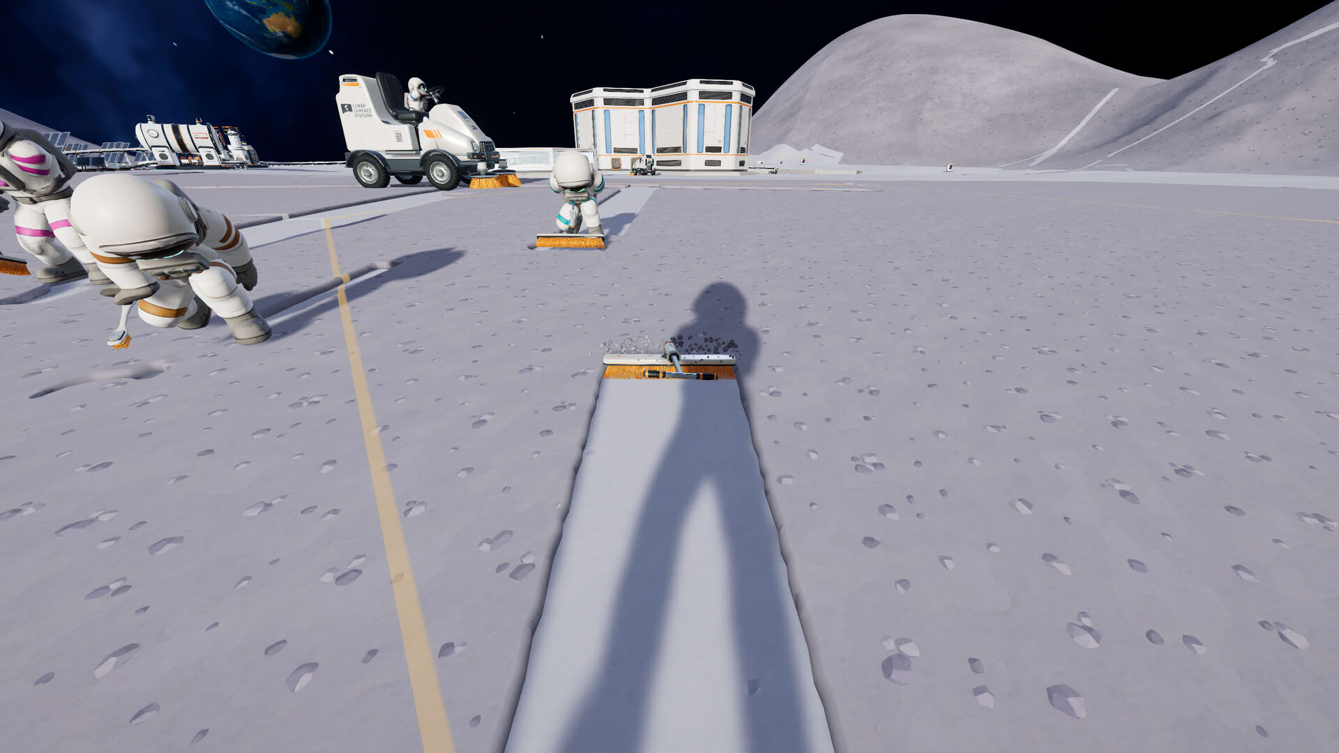 Screenshot for Moon Sweepers