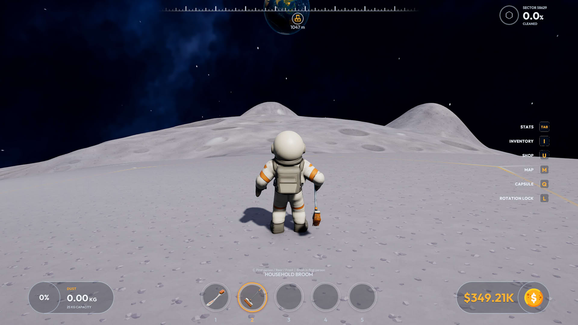 Screenshot for Moon Sweepers