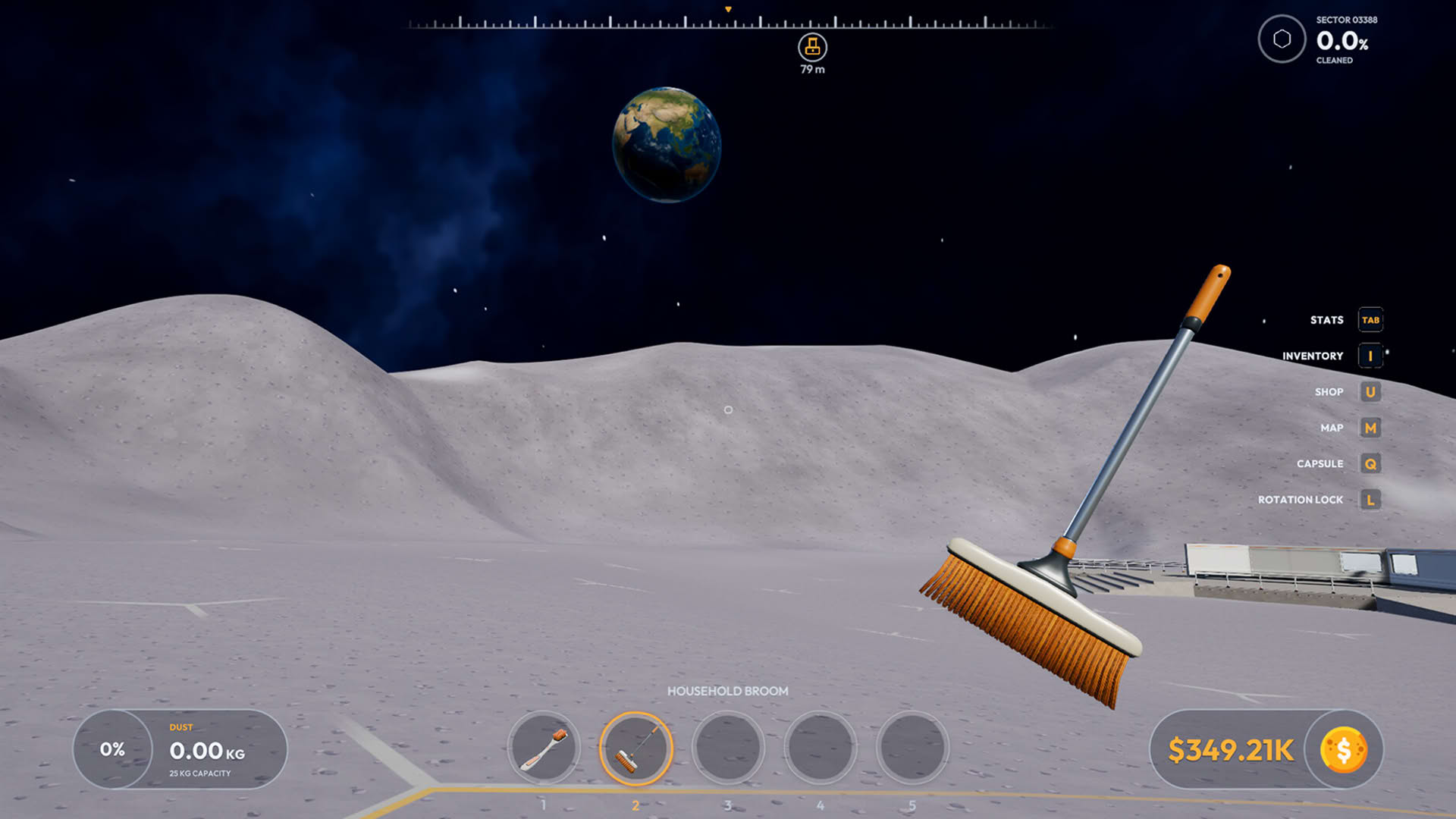 Screenshot for Moon Sweepers