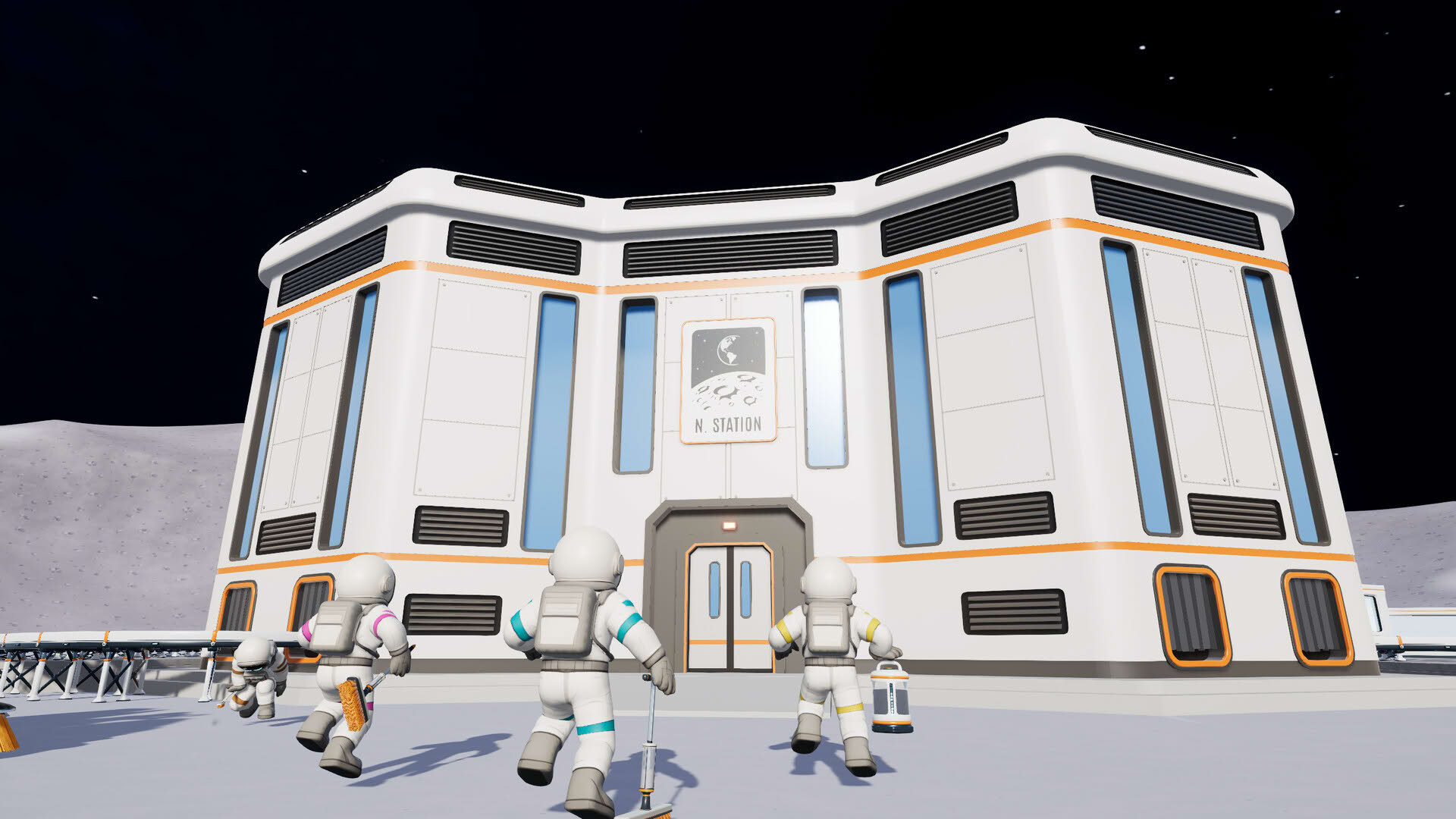 Screenshot for Moon Sweepers