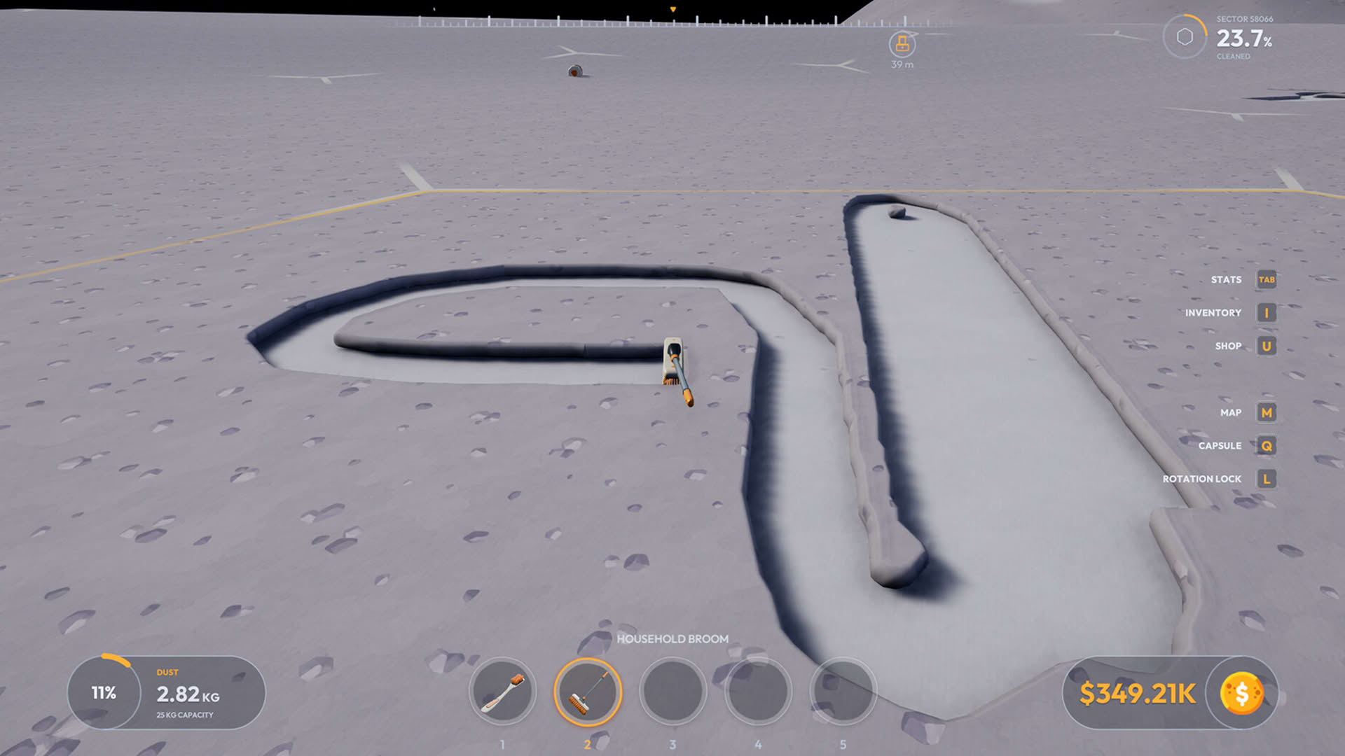 Screenshot for Moon Sweepers