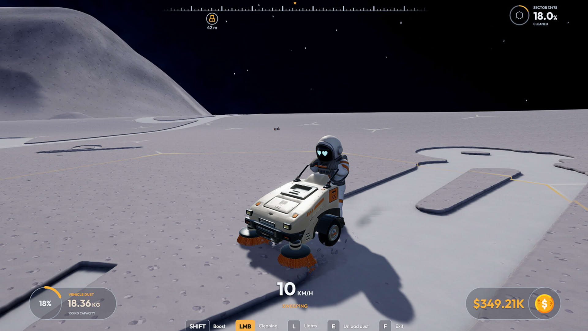 Screenshot for Moon Sweepers