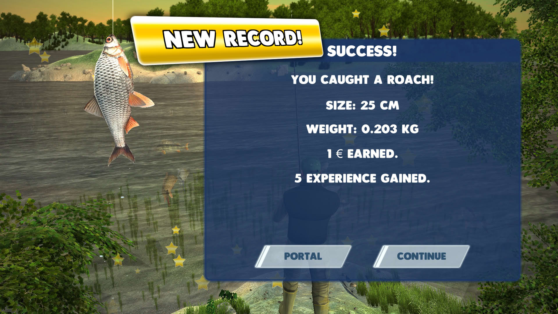 Screenshot for 3D Arcade Fishing