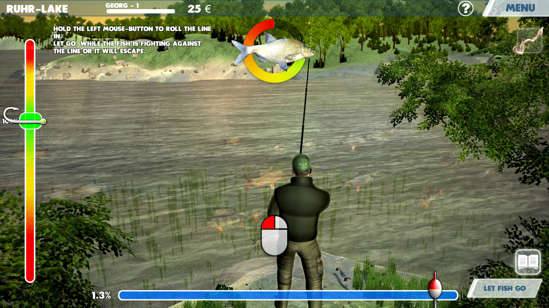Screenshot for 3D Arcade Fishing