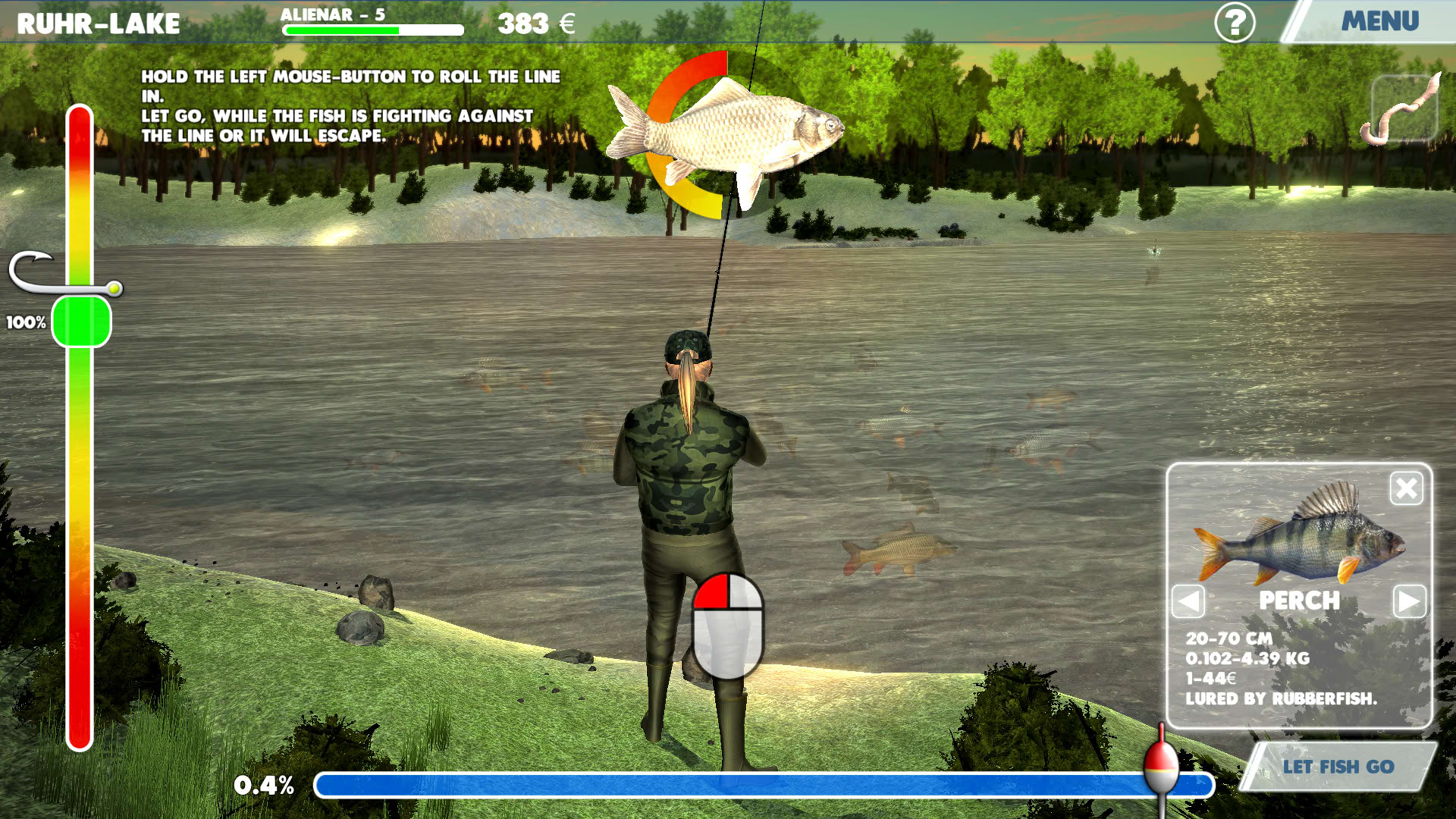 Screenshot for 3D Arcade Fishing