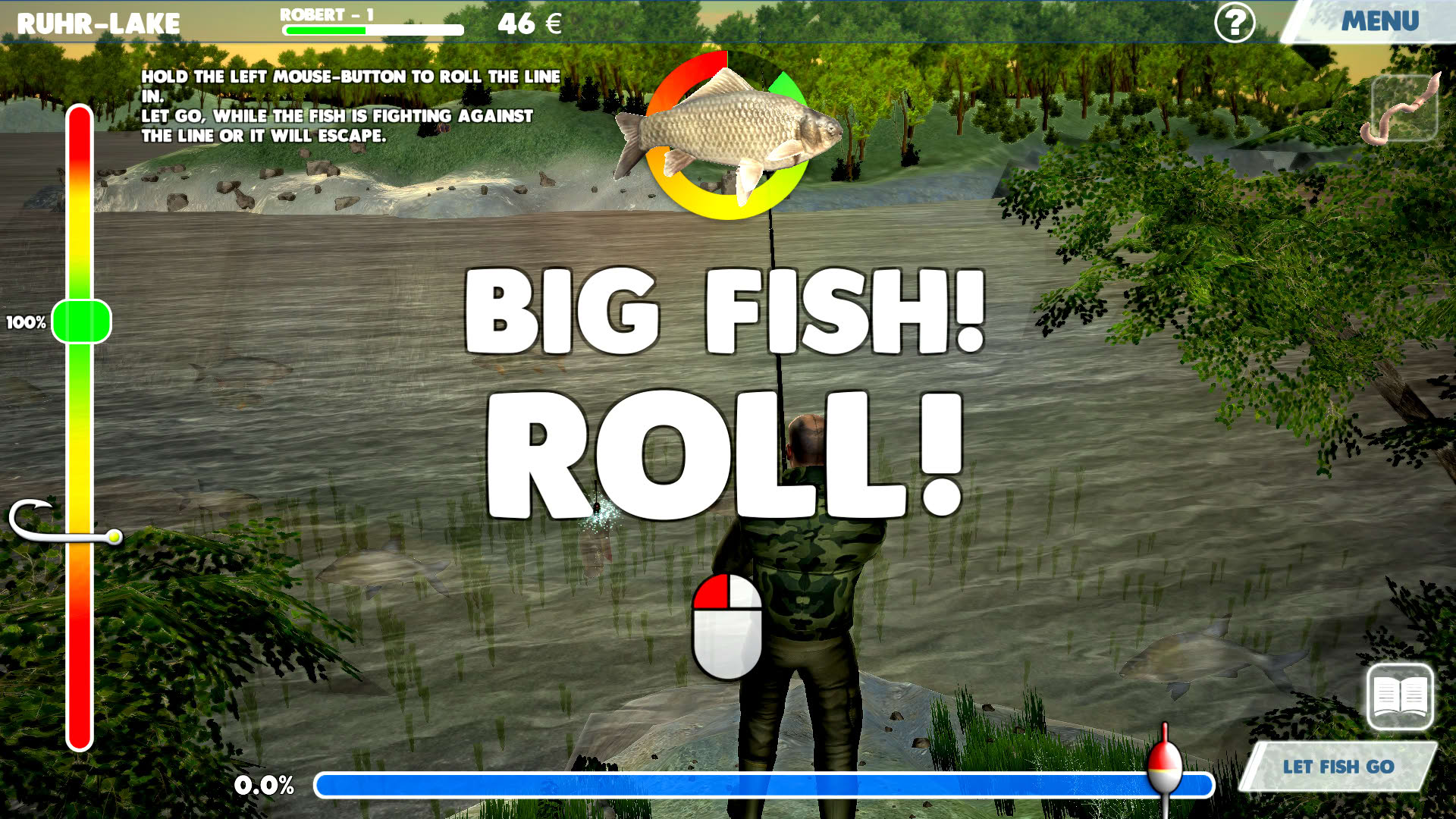 Screenshot for 3D Arcade Fishing