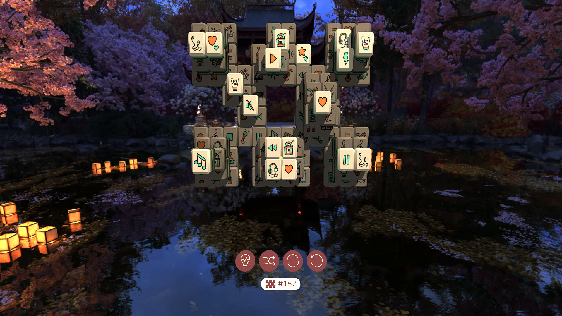 Screenshot for Relaxing VR Games: Mahjong
