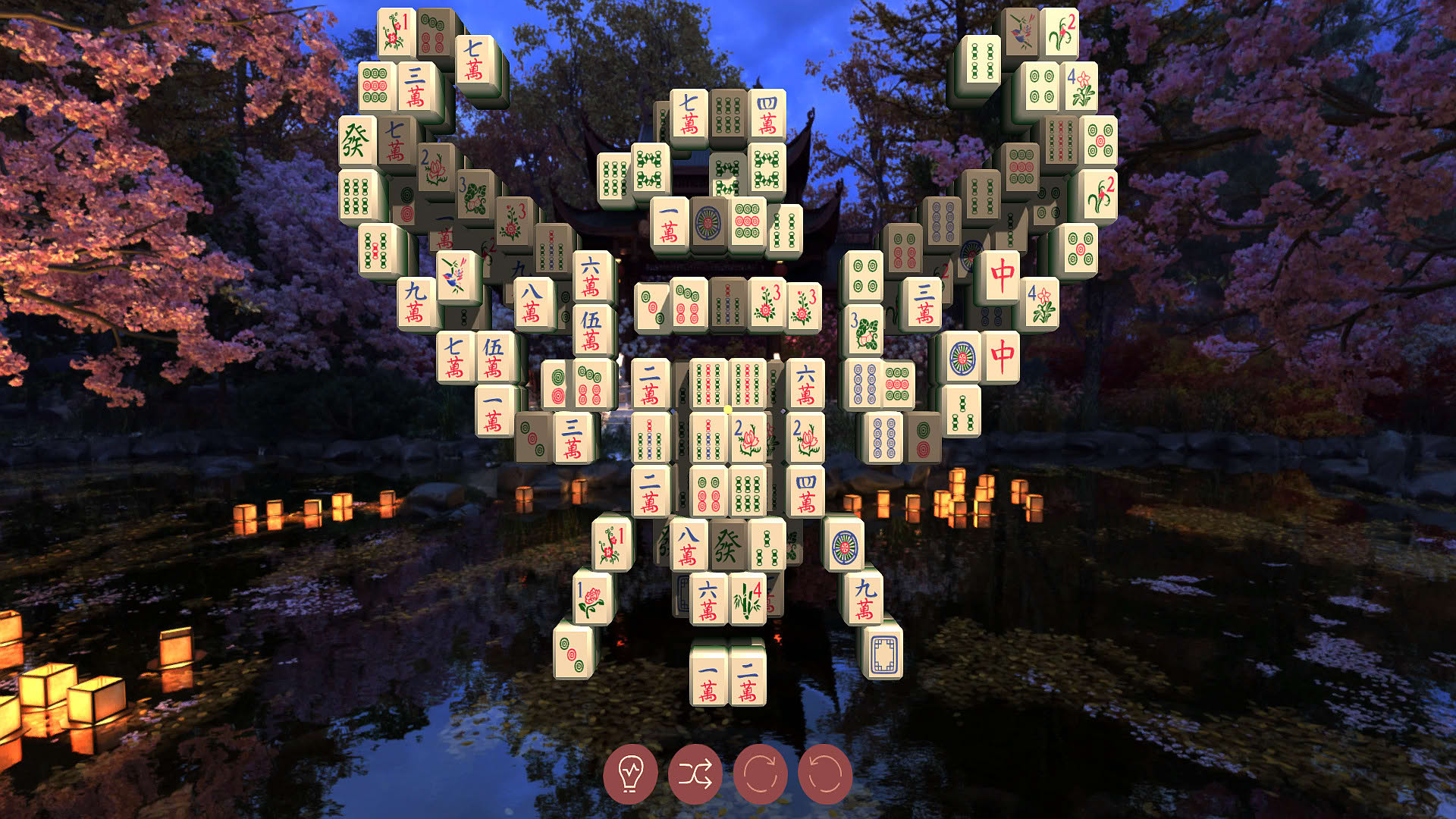 Screenshot for Relaxing VR Games: Mahjong