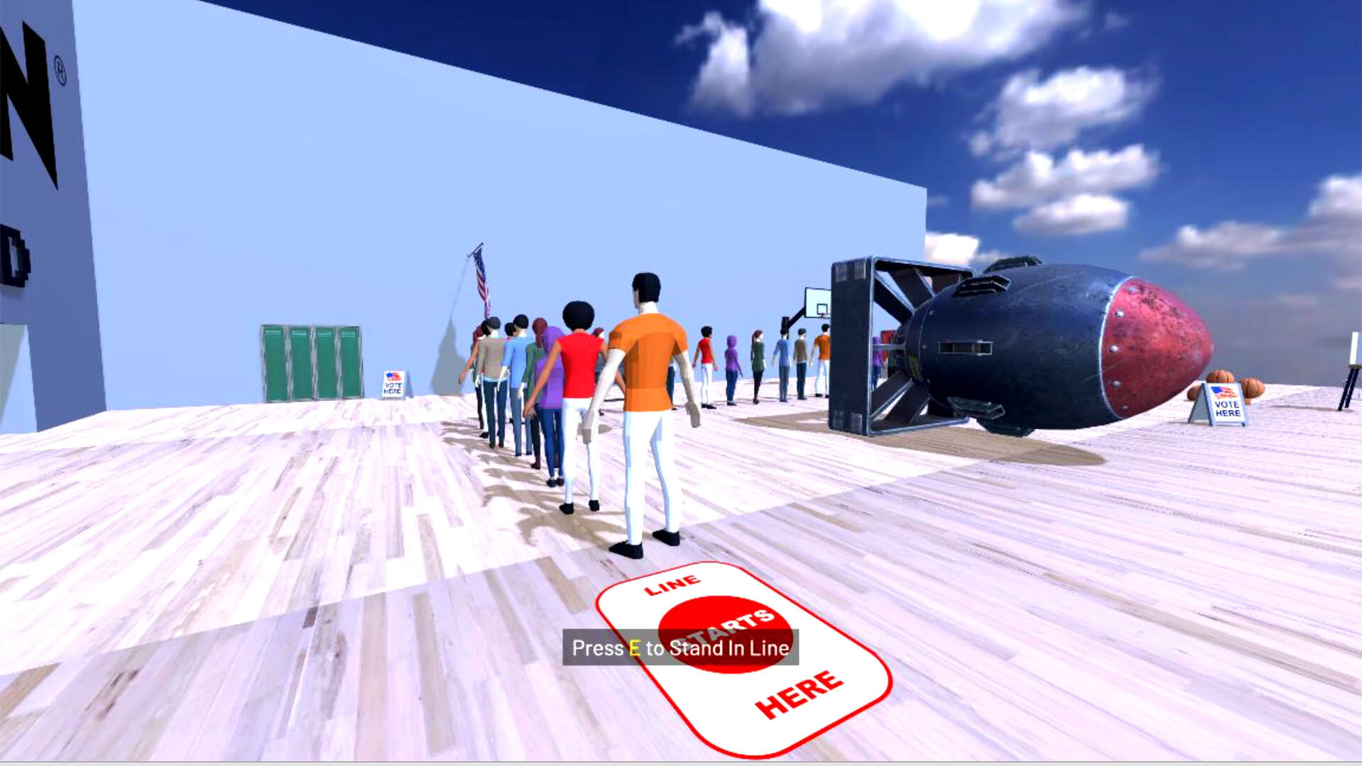 Screenshot for The Onion Voting Simulator 3D