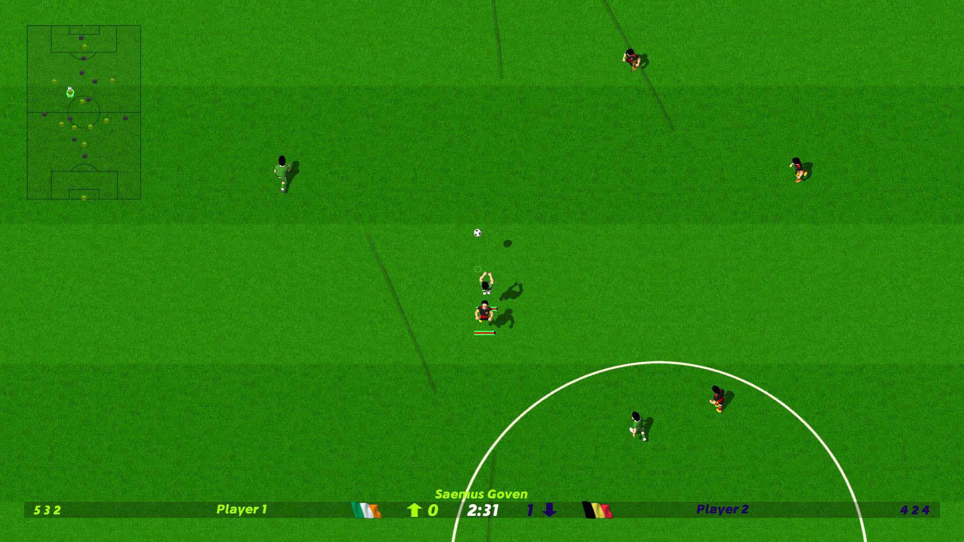 Screenshot for Dino Dini's Kick Off Revival