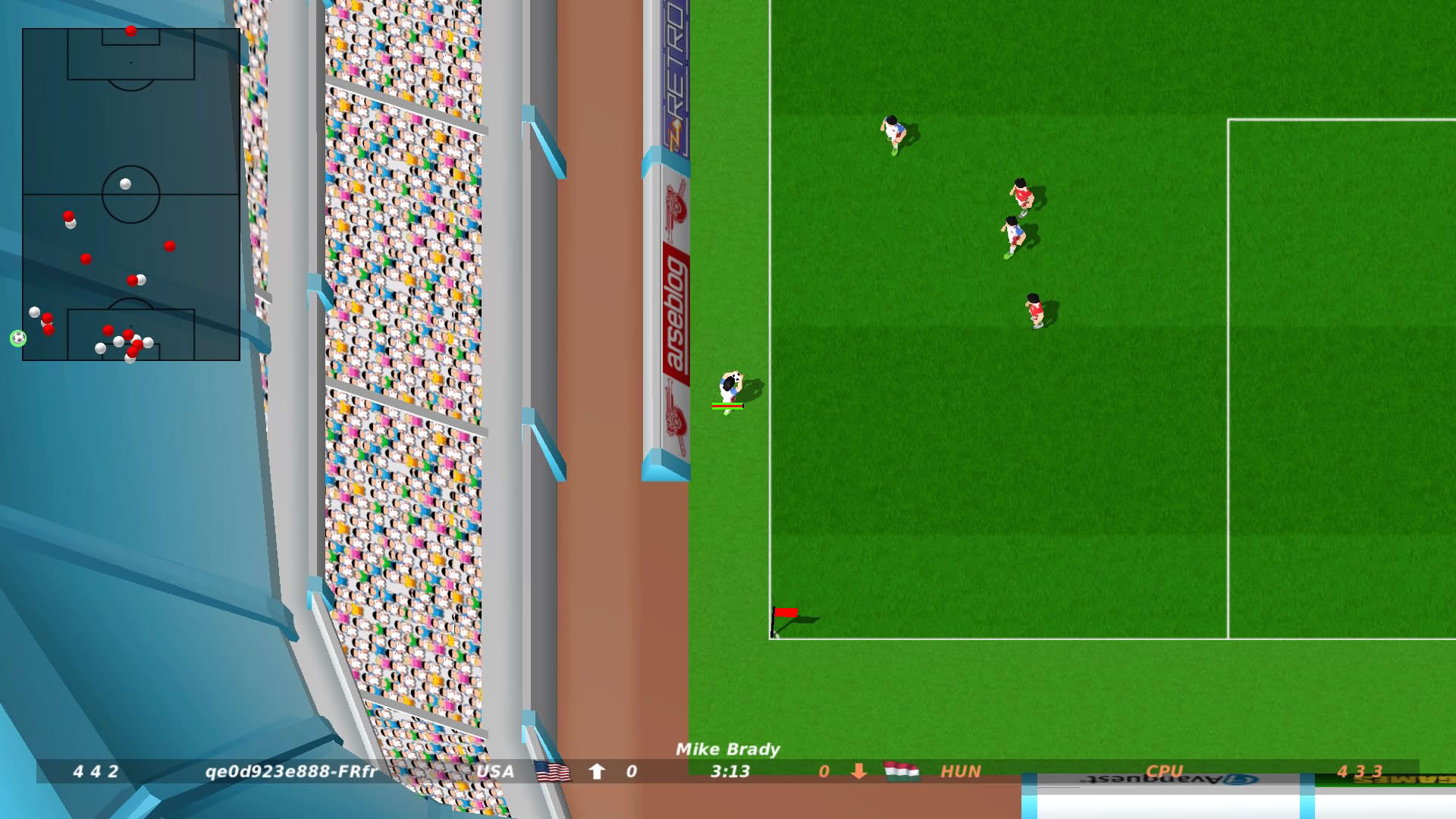 Screenshot for Dino Dini's Kick Off Revival