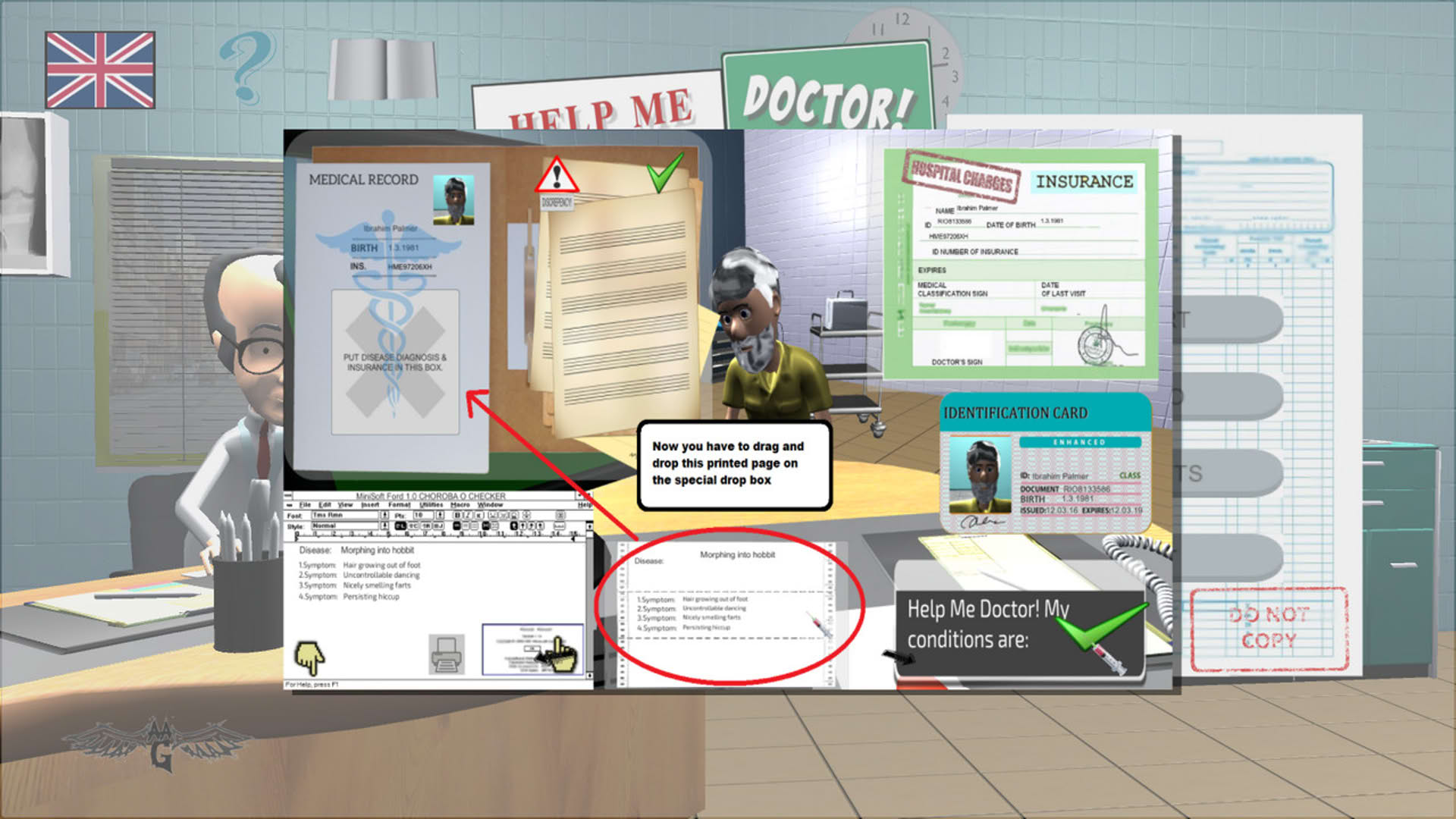 Screenshot for Help Me Doctor