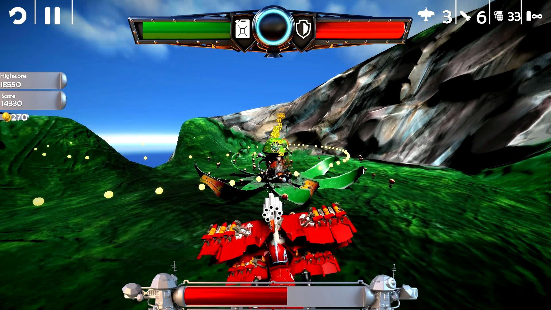 Screenshot for Red Barton and The Sky Pirates
