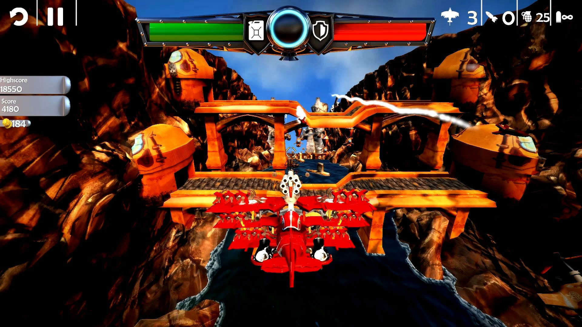 Screenshot for Red Barton and The Sky Pirates