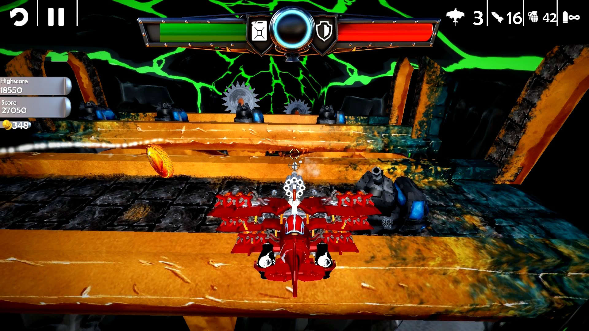 Screenshot for Red Barton and The Sky Pirates