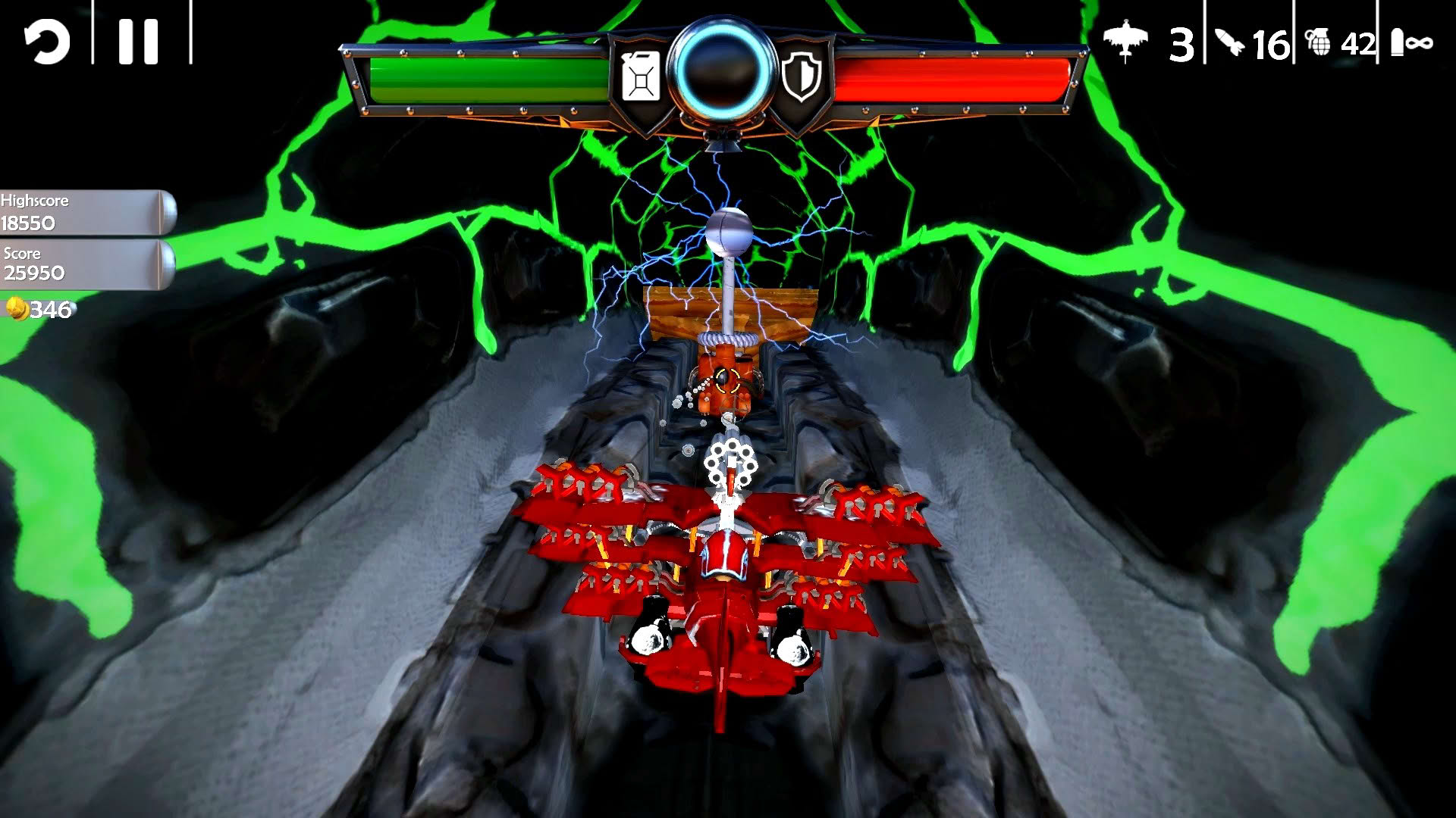 Screenshot for Red Barton and The Sky Pirates