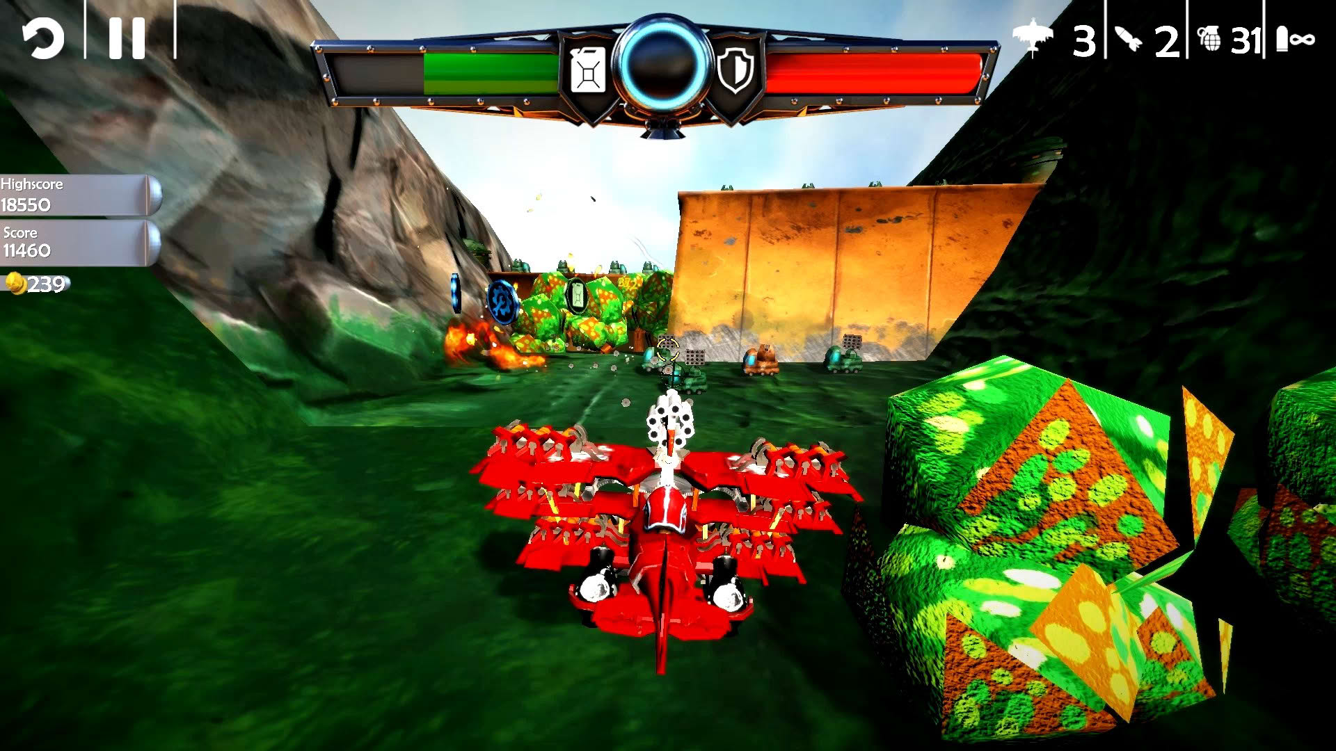 Screenshot for Red Barton and The Sky Pirates