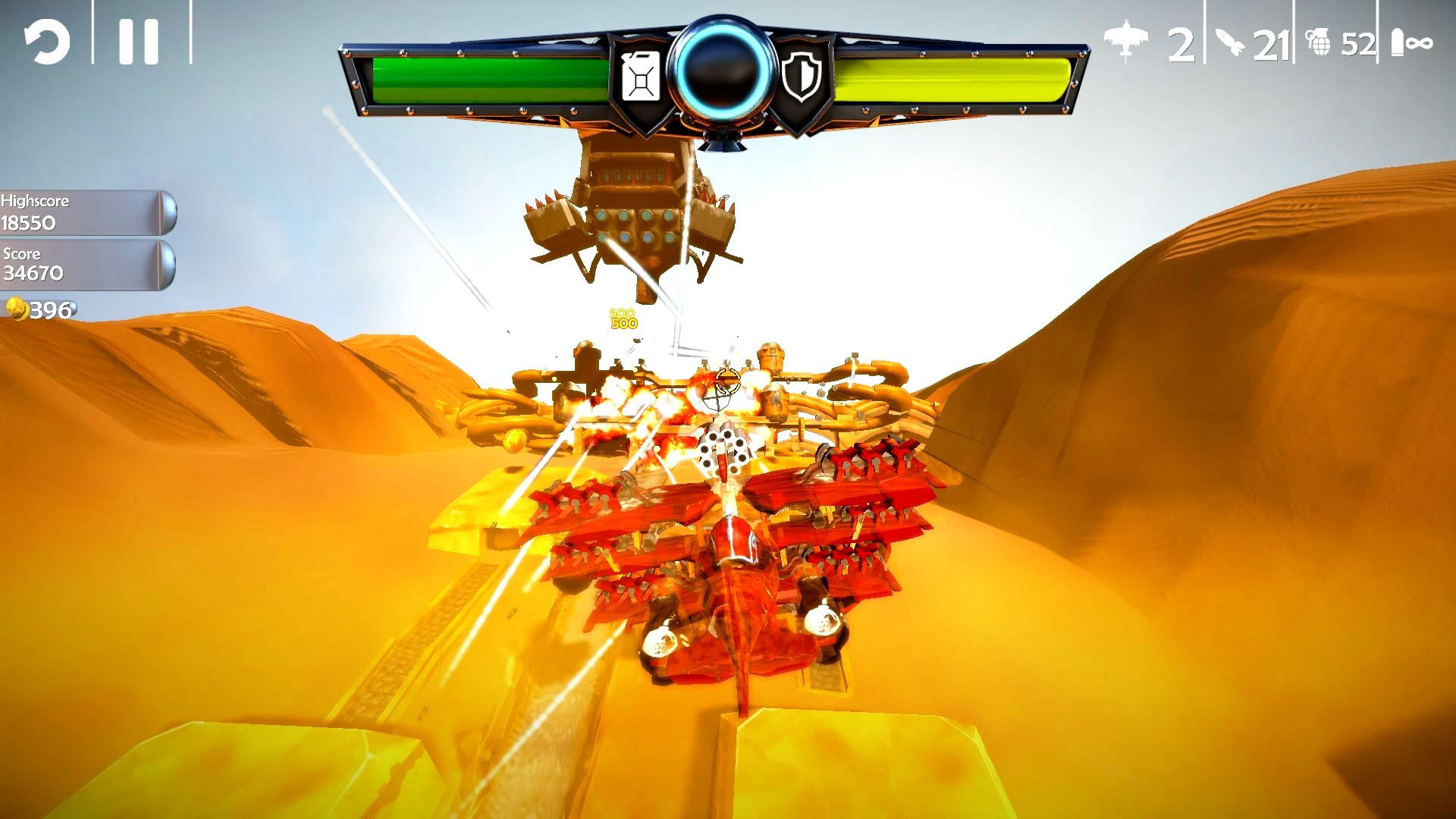 Screenshot for Red Barton and The Sky Pirates
