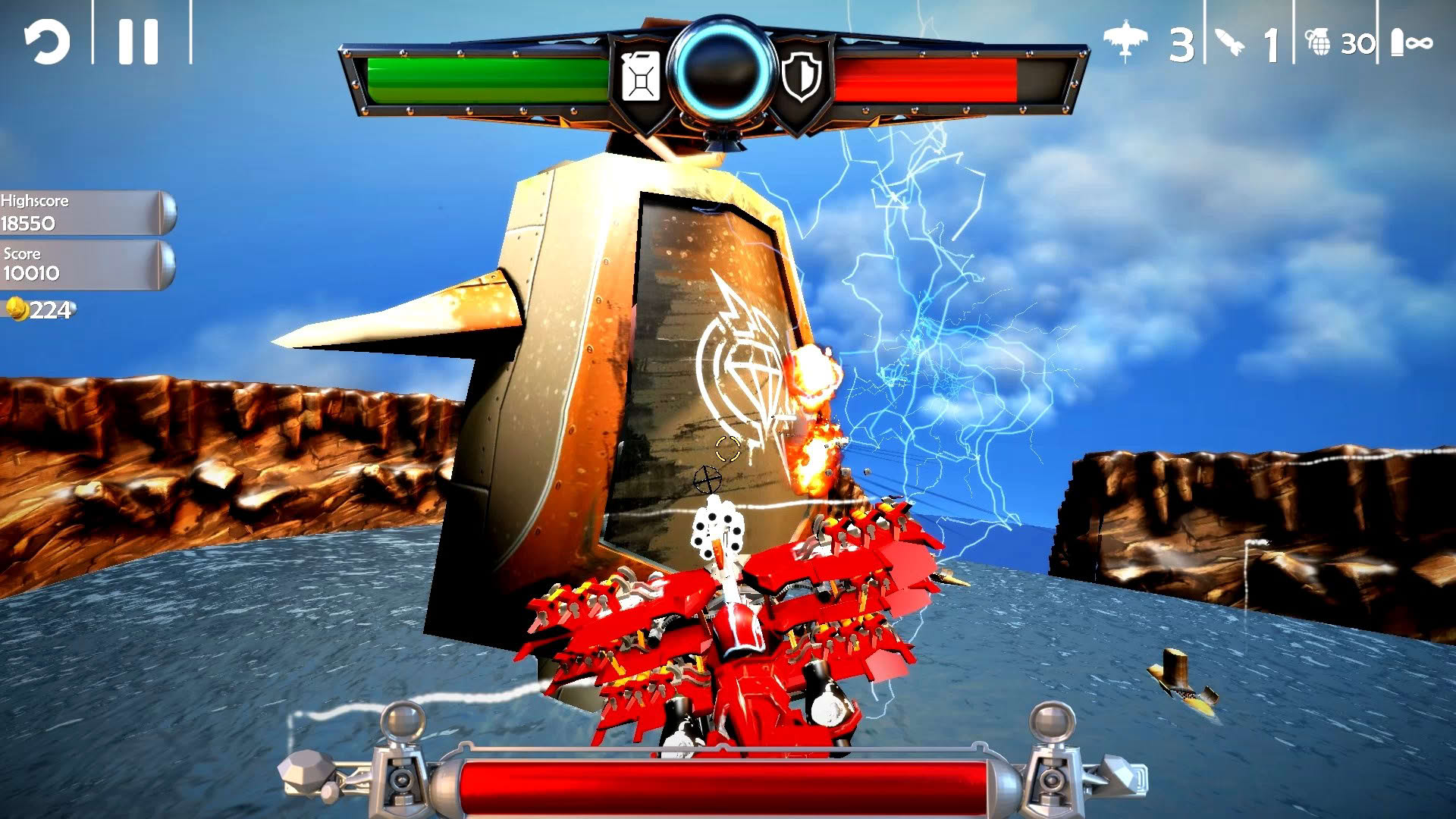 Screenshot for Red Barton and The Sky Pirates