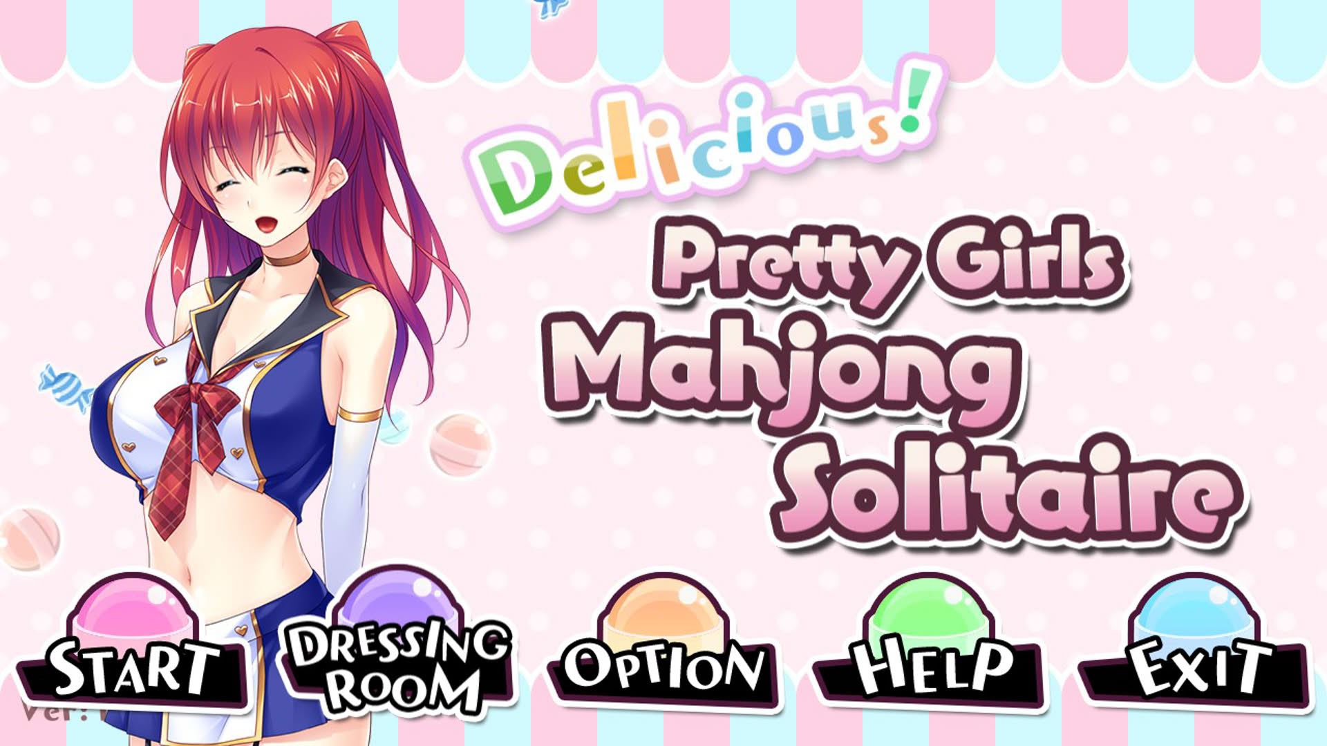 Screenshot for Delicious! Pretty Girls Mahjong Solitaire