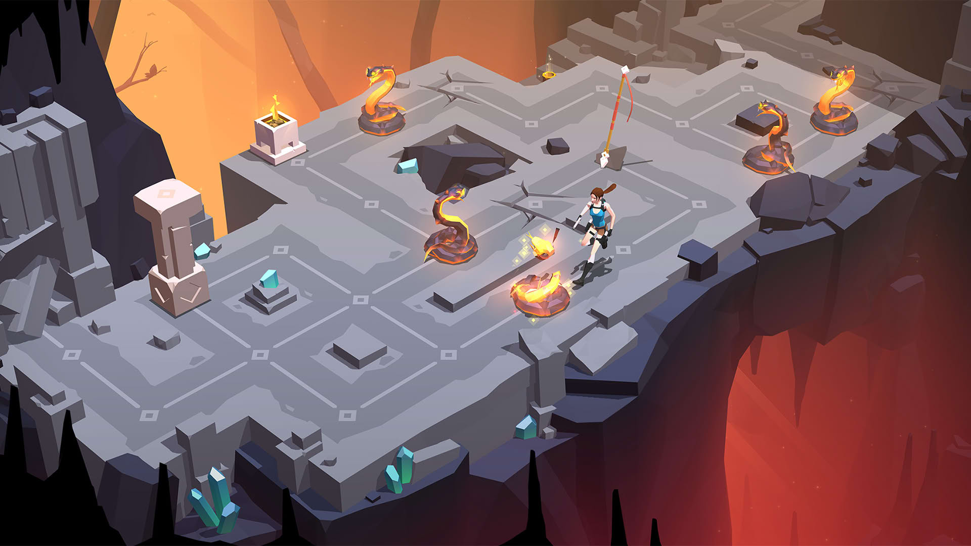 Screenshot for Lara Croft Go