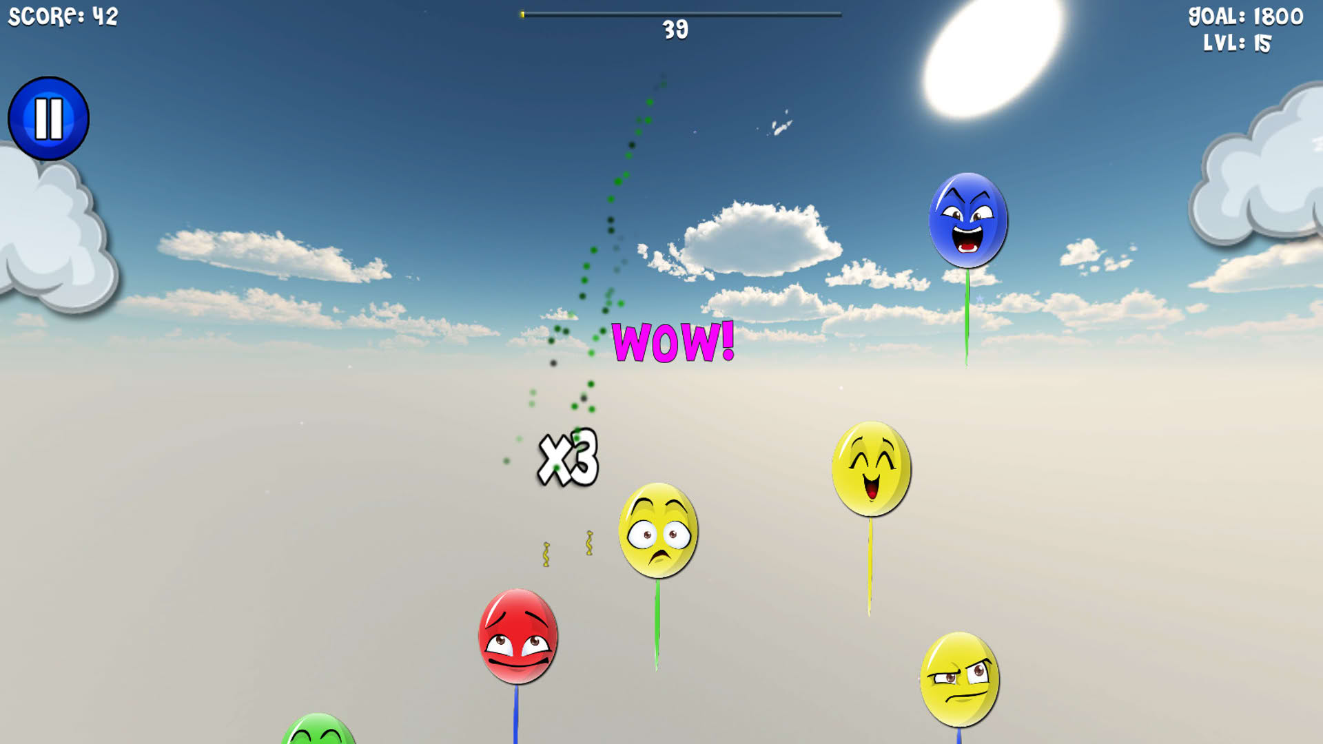 Screenshot for Balloon Blowout