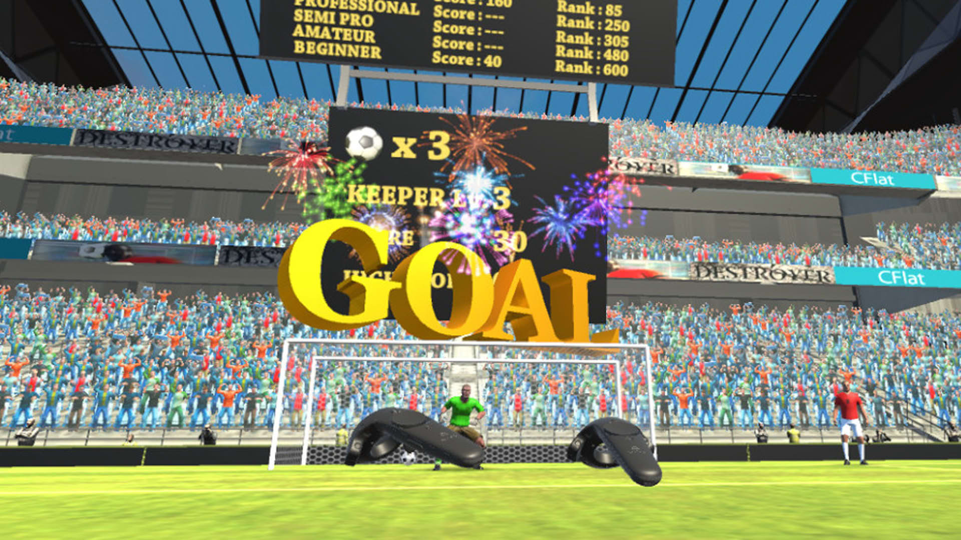 Screenshot for Head It!: VR Soccer Heading Game