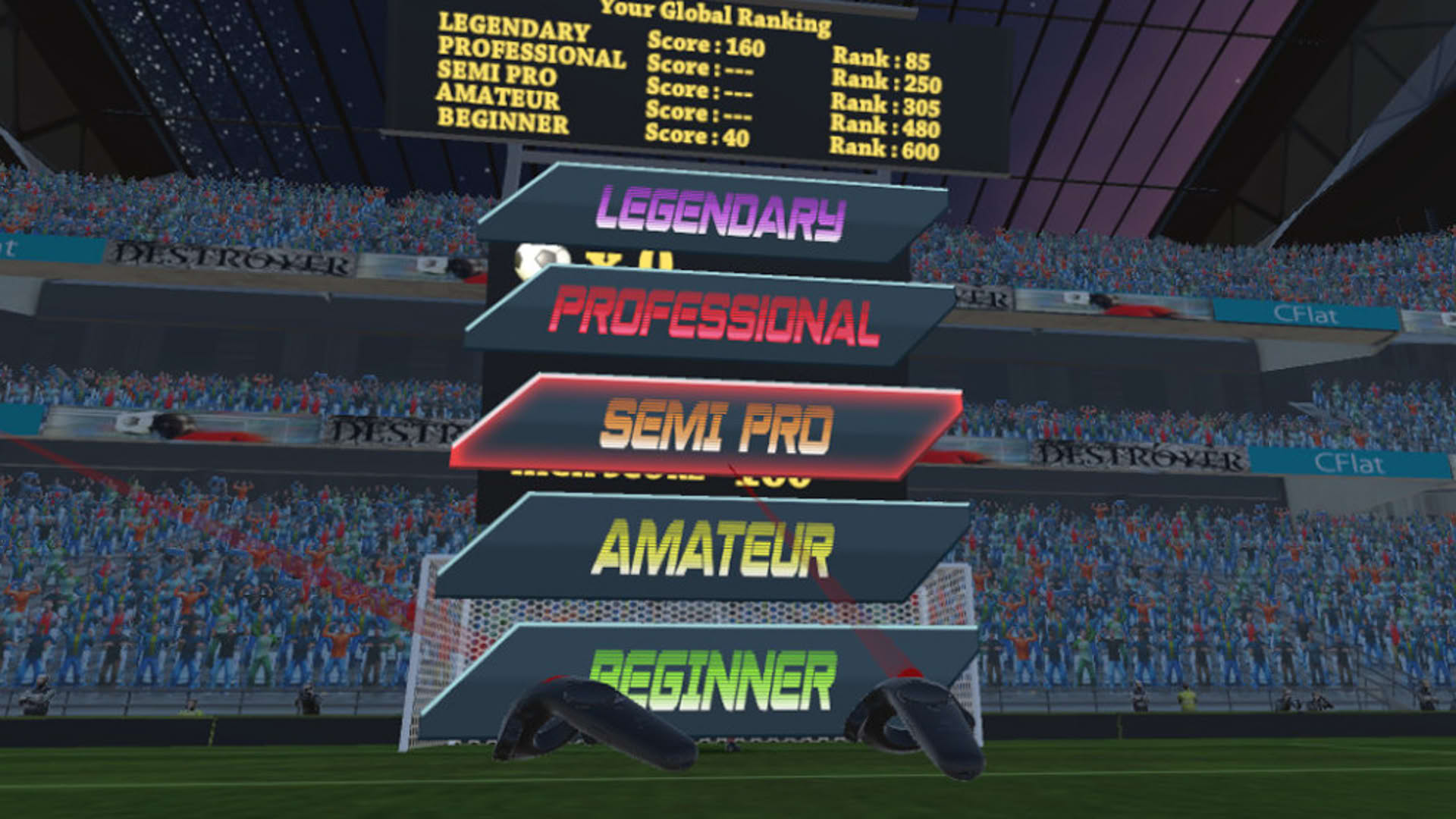Screenshot for Head It!: VR Soccer Heading Game