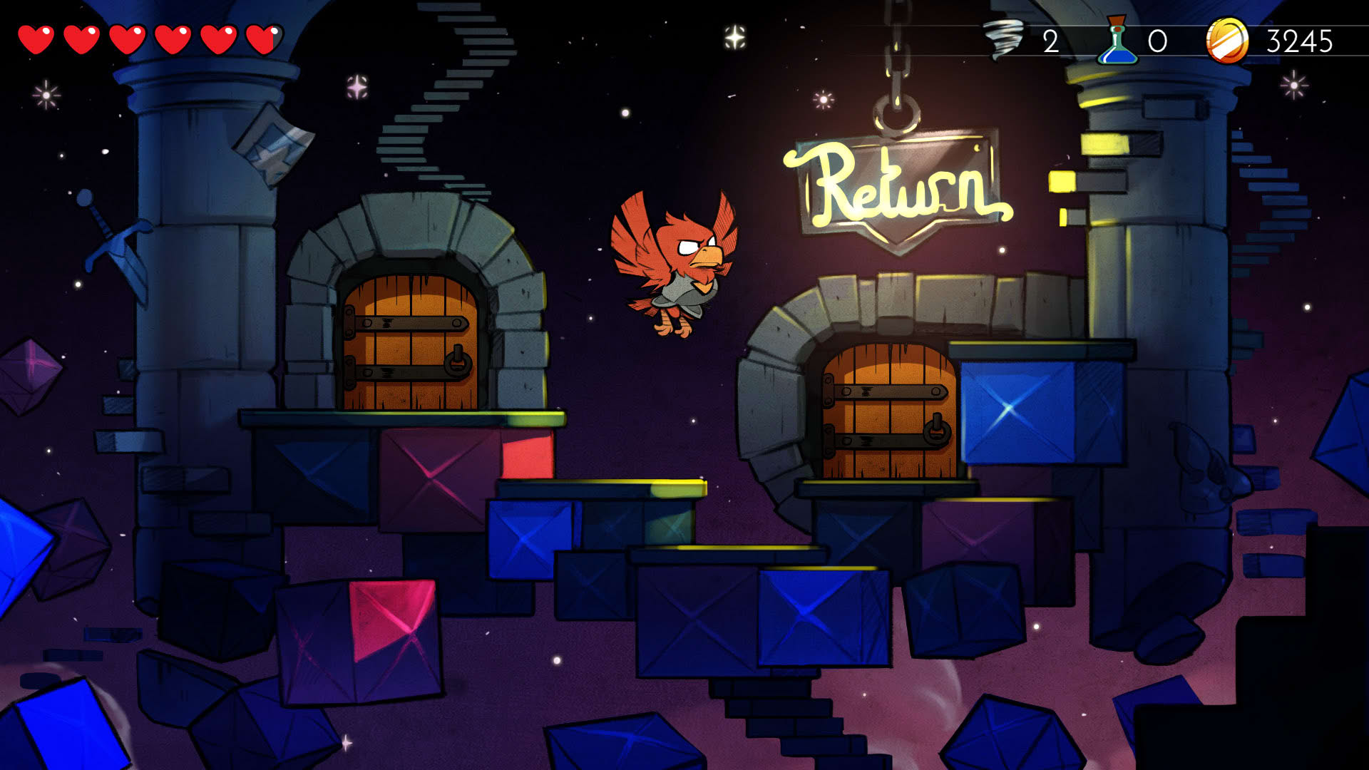 Screenshot for Wonder Boy: The Dragon's Trap