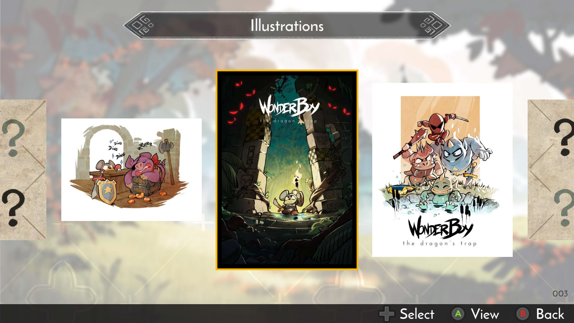 Screenshot for Wonder Boy: The Dragon's Trap