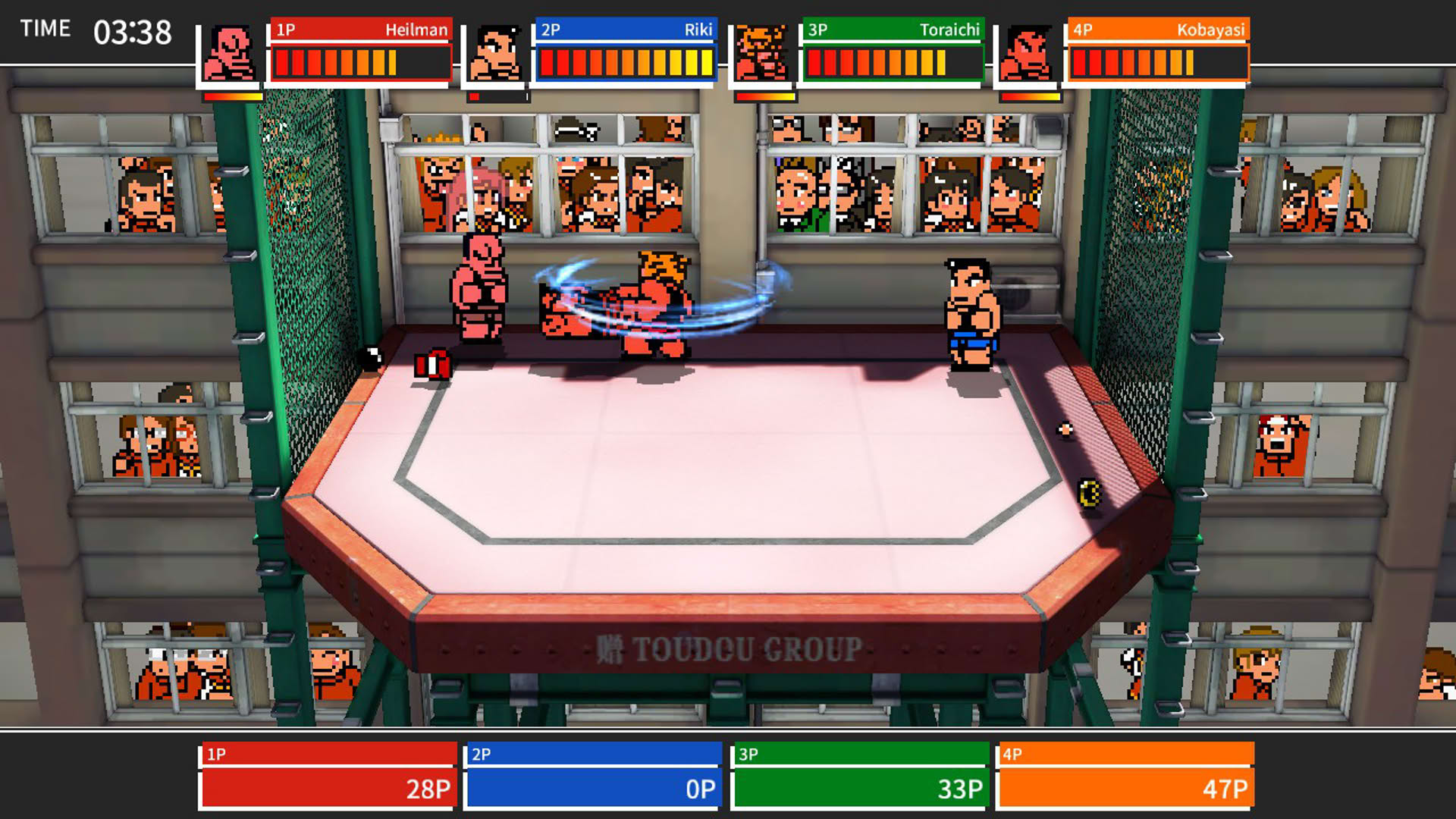 Screenshot for River City Melee: Battle Royal Special