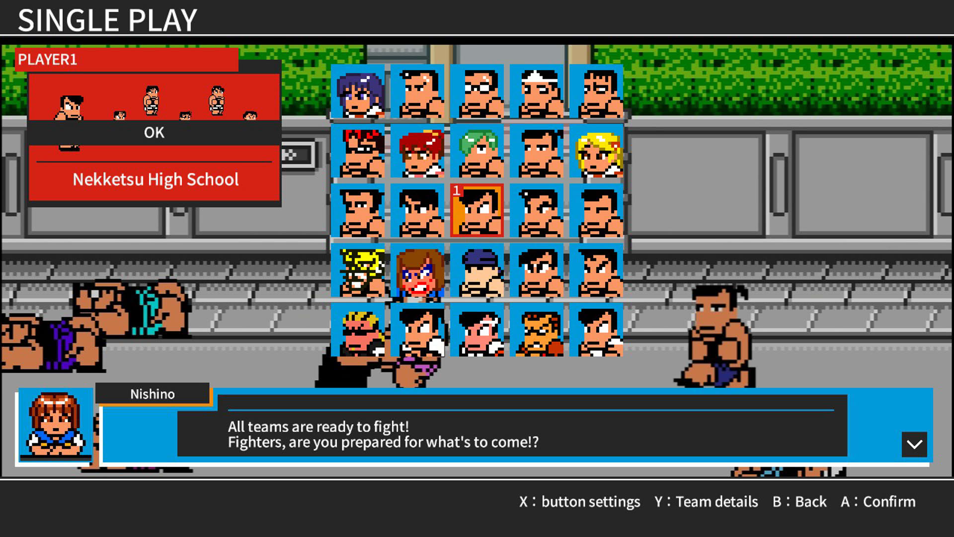 Screenshot for River City Melee: Battle Royal Special